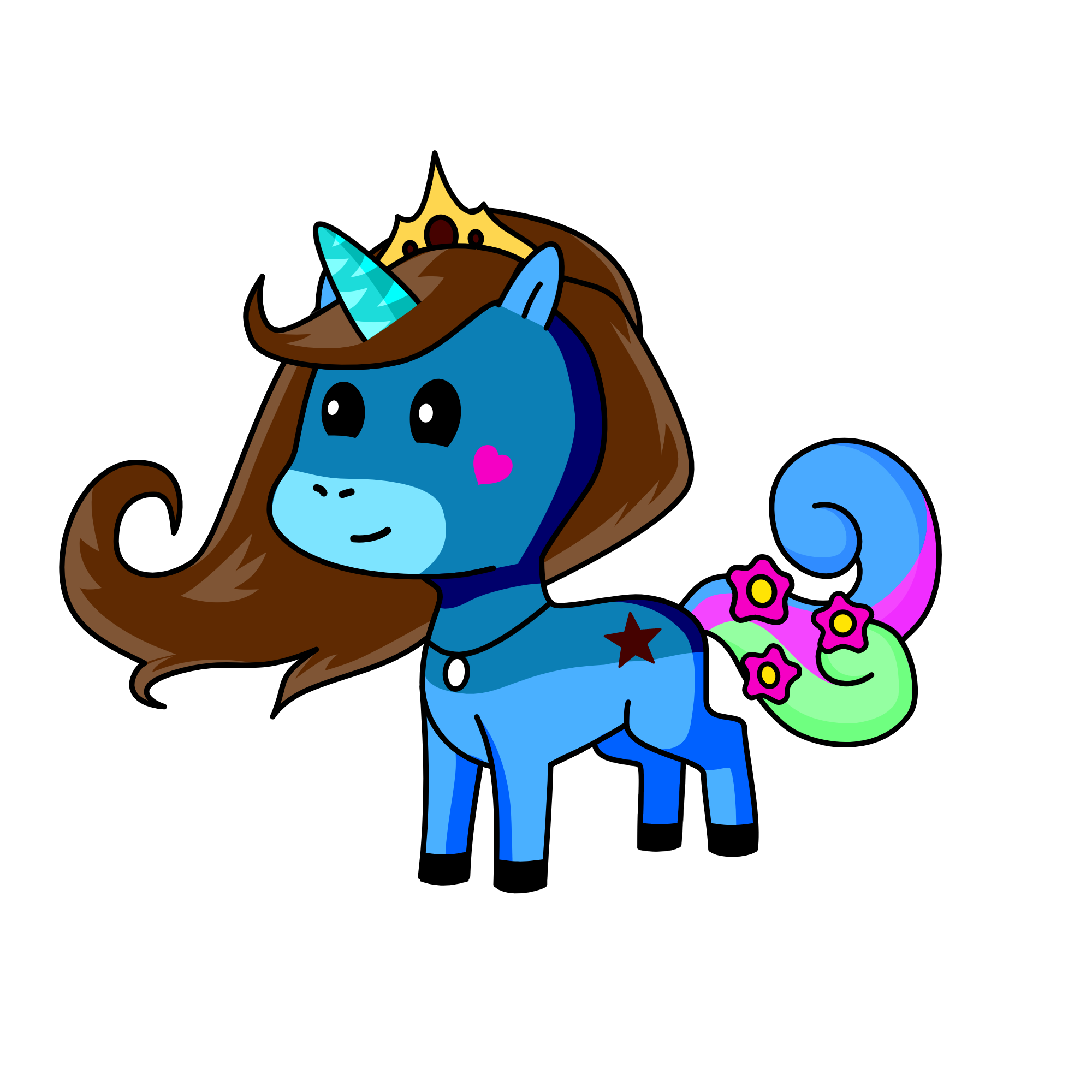 Princess🌙Moon, the unicorn
