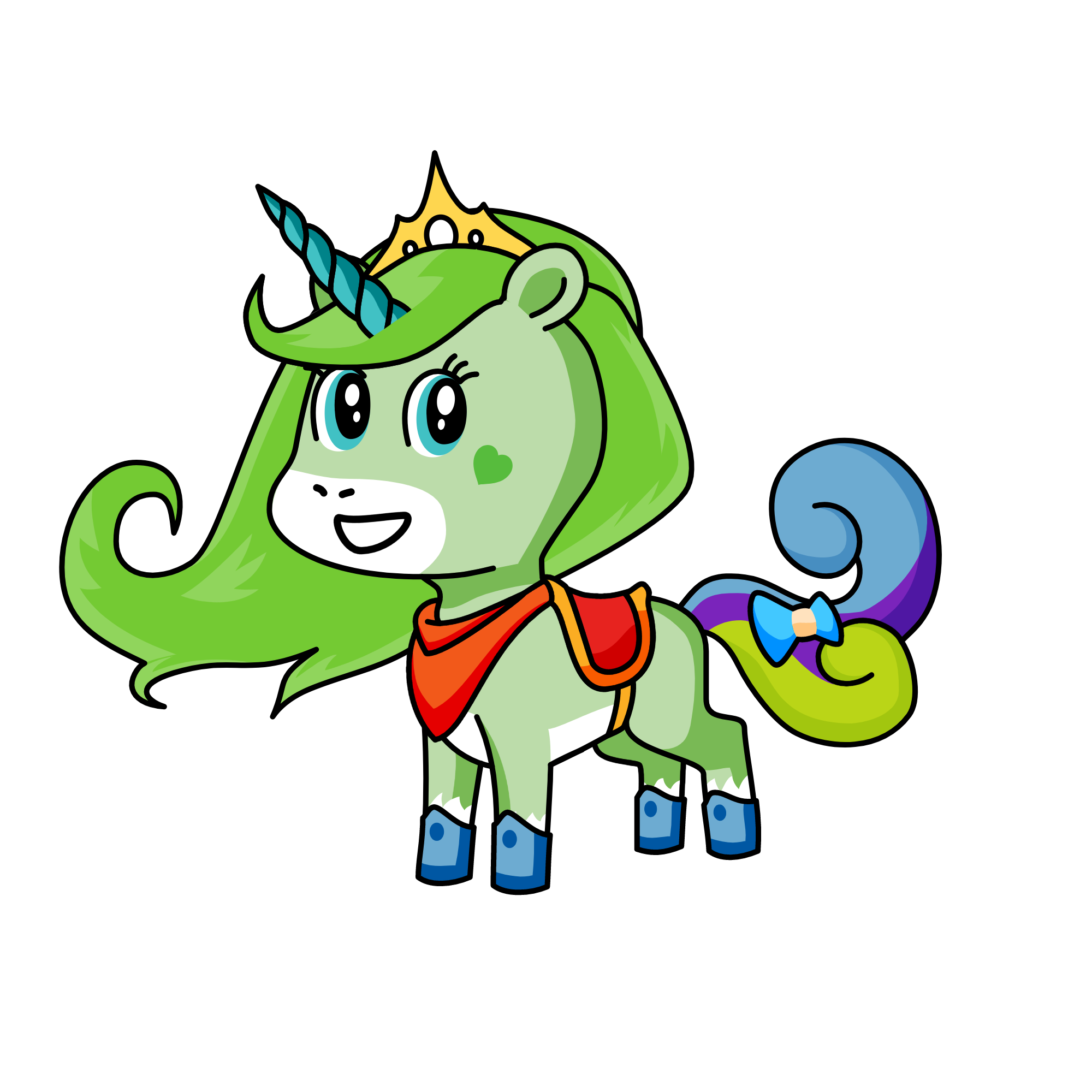 Lena, the unicorn