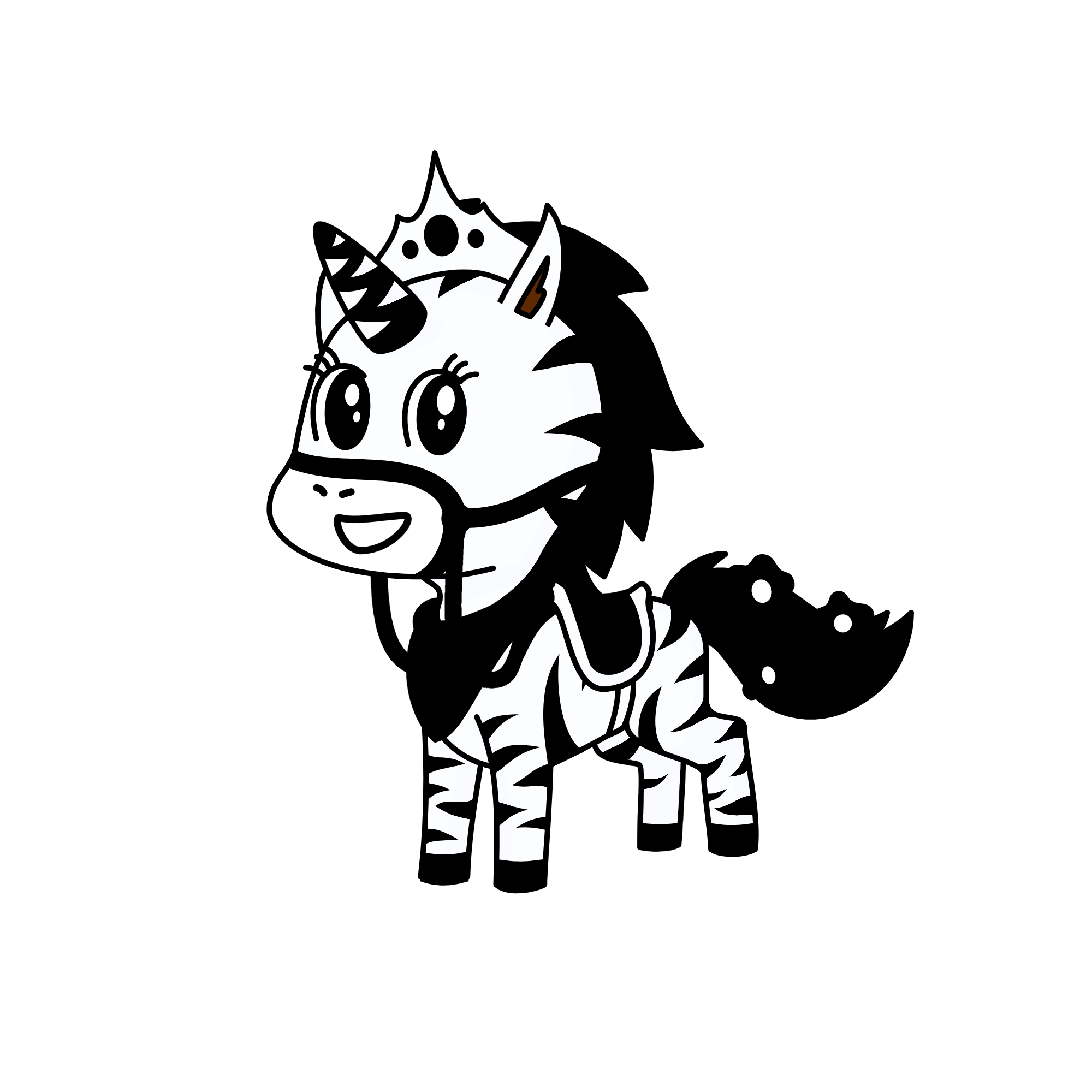 Zebra, the unicorn