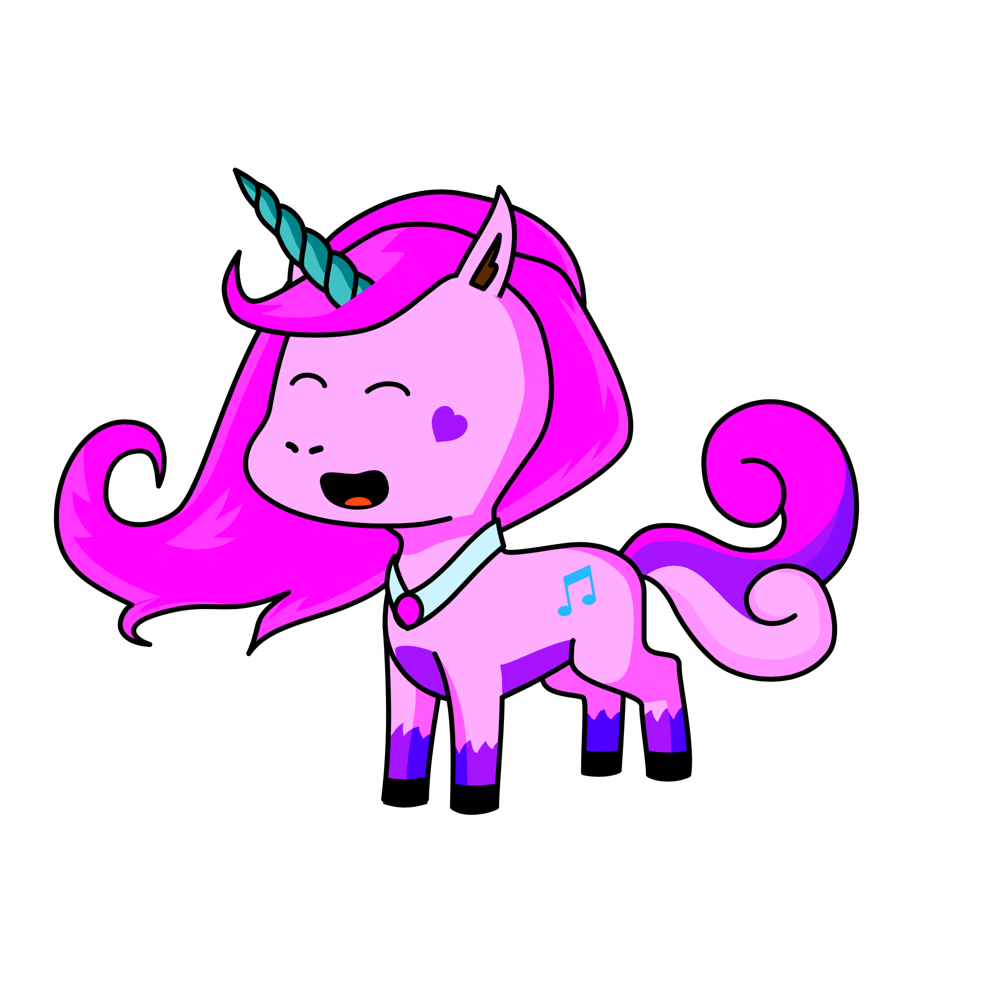 shimmer, the unicorn