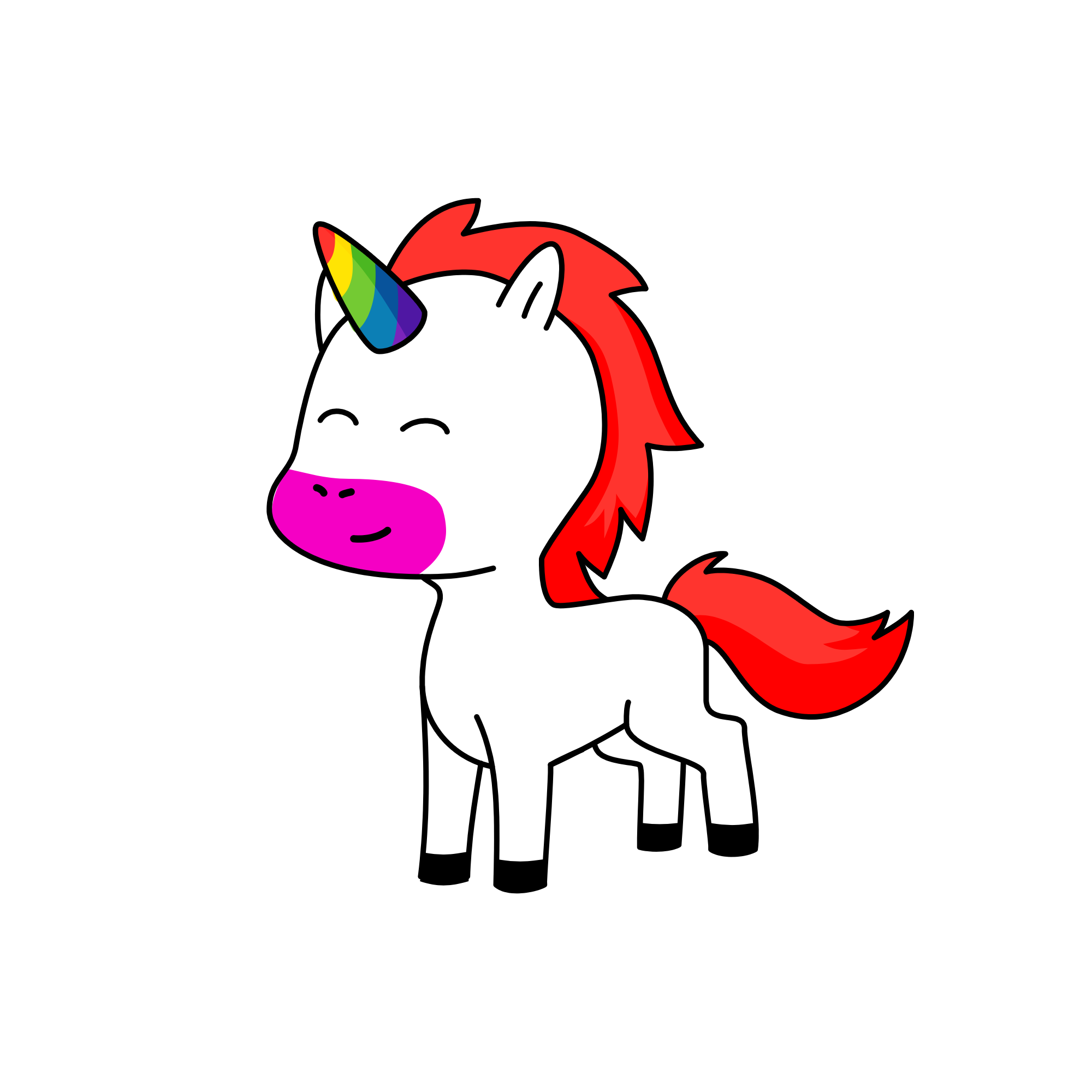 Rainbowhead, the unicorn