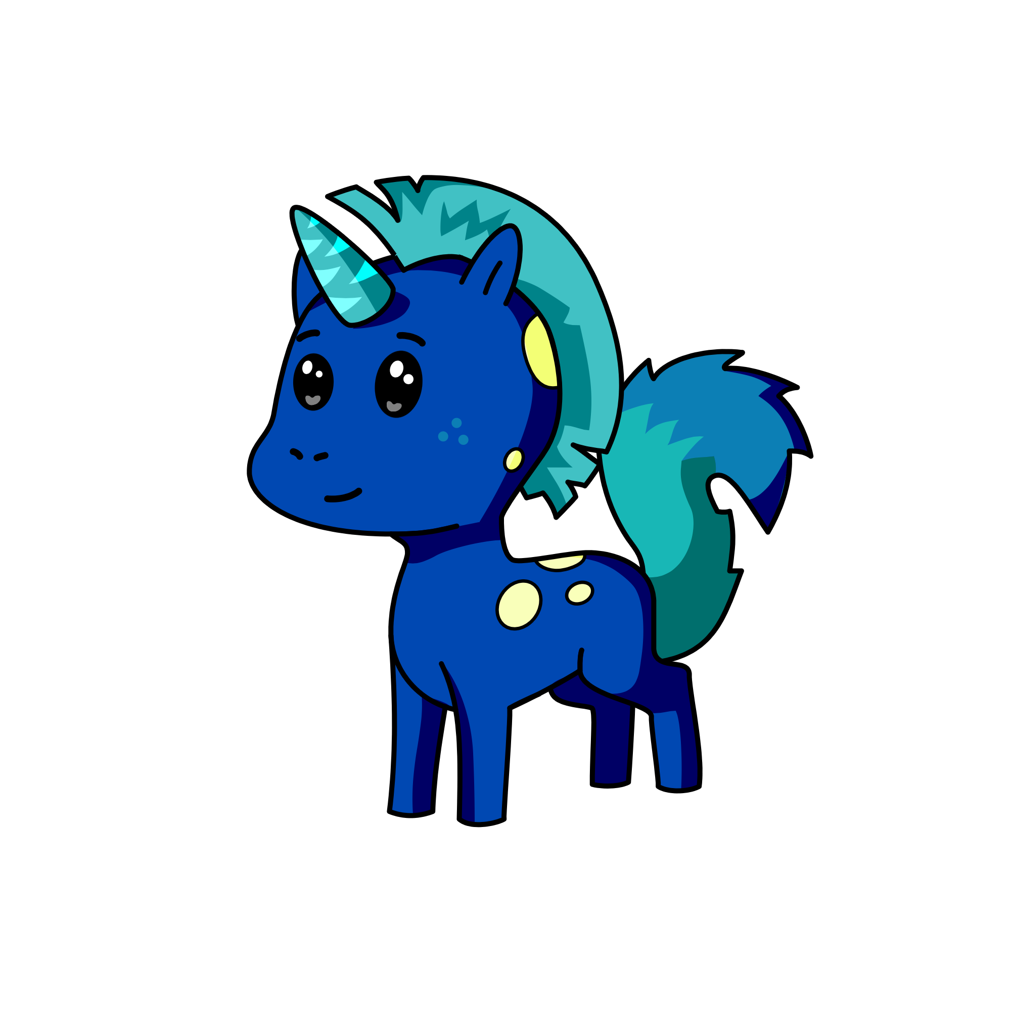 Water unicorn, the unicorn