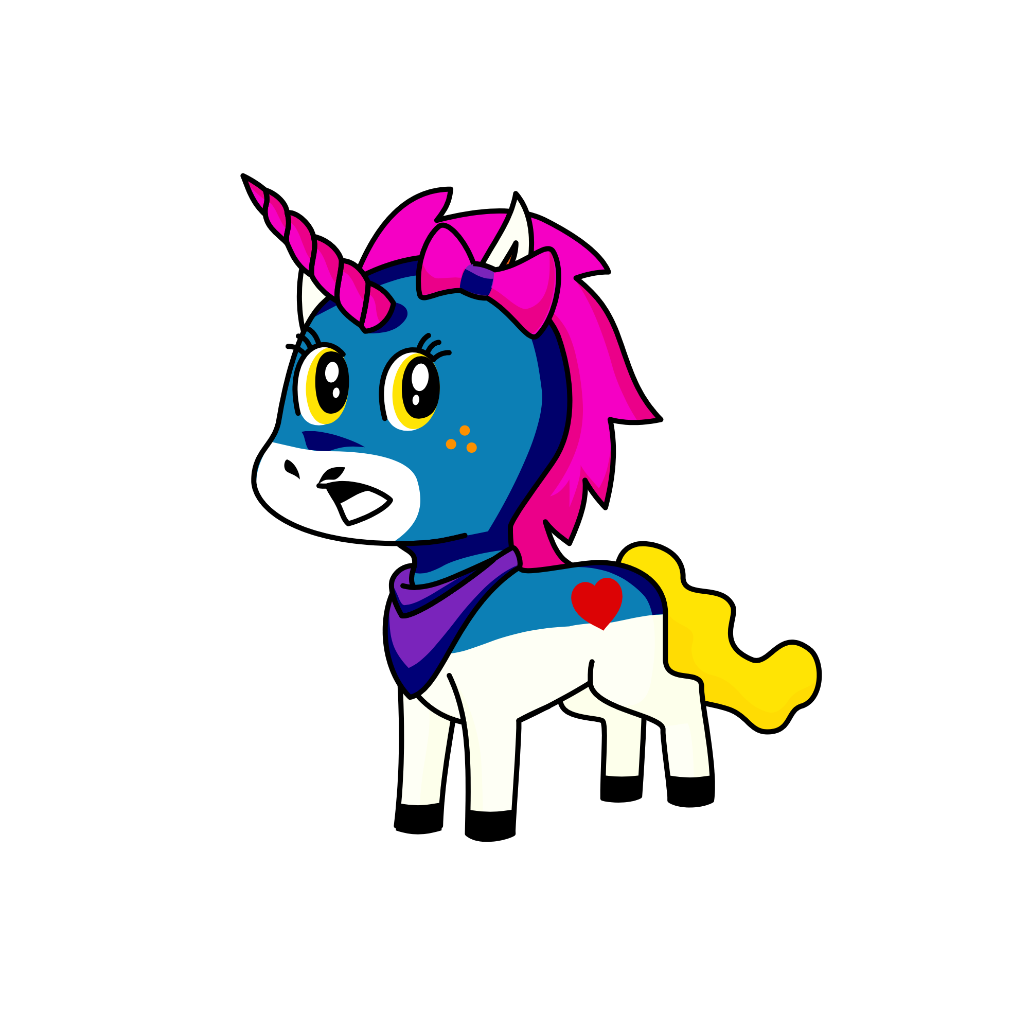 Worms, the unicorn