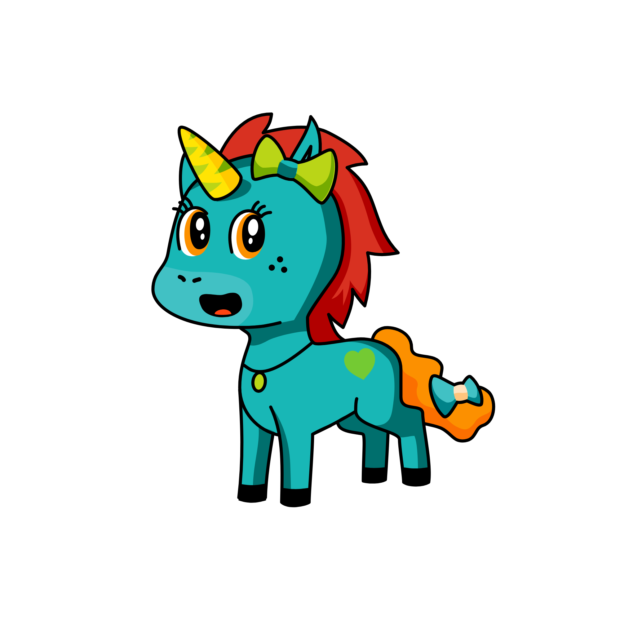 Giizell, the unicorn