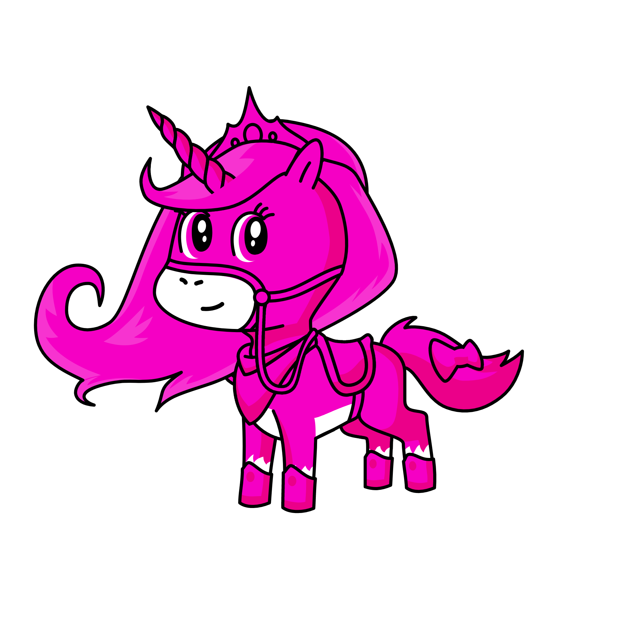 Pinkie, the unicorn