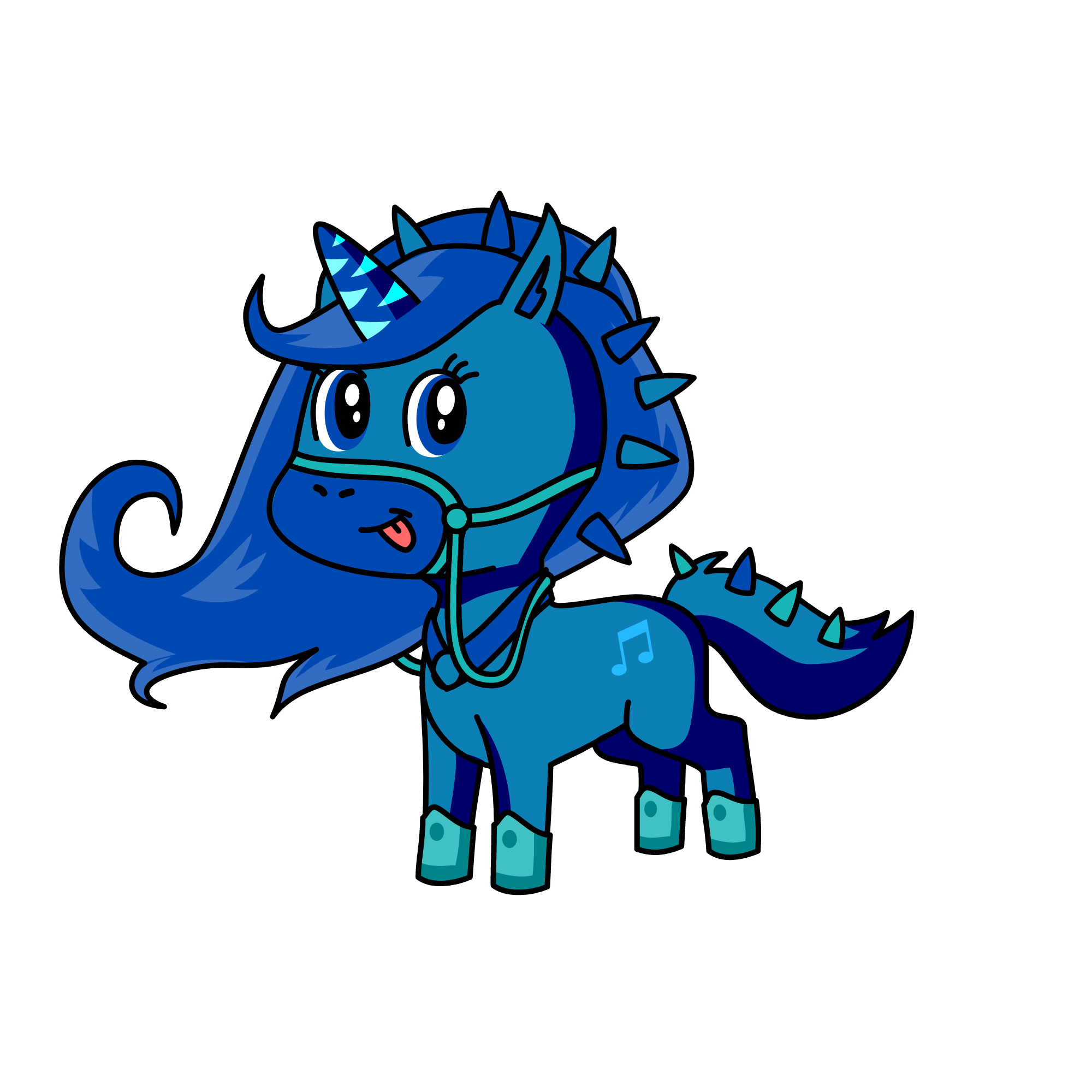 lime, the unicorn