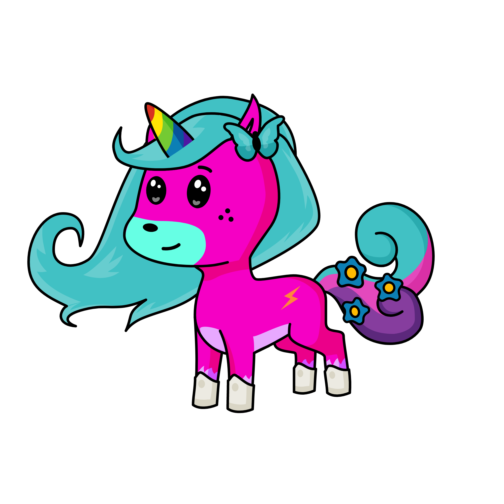 Be, the unicorn
