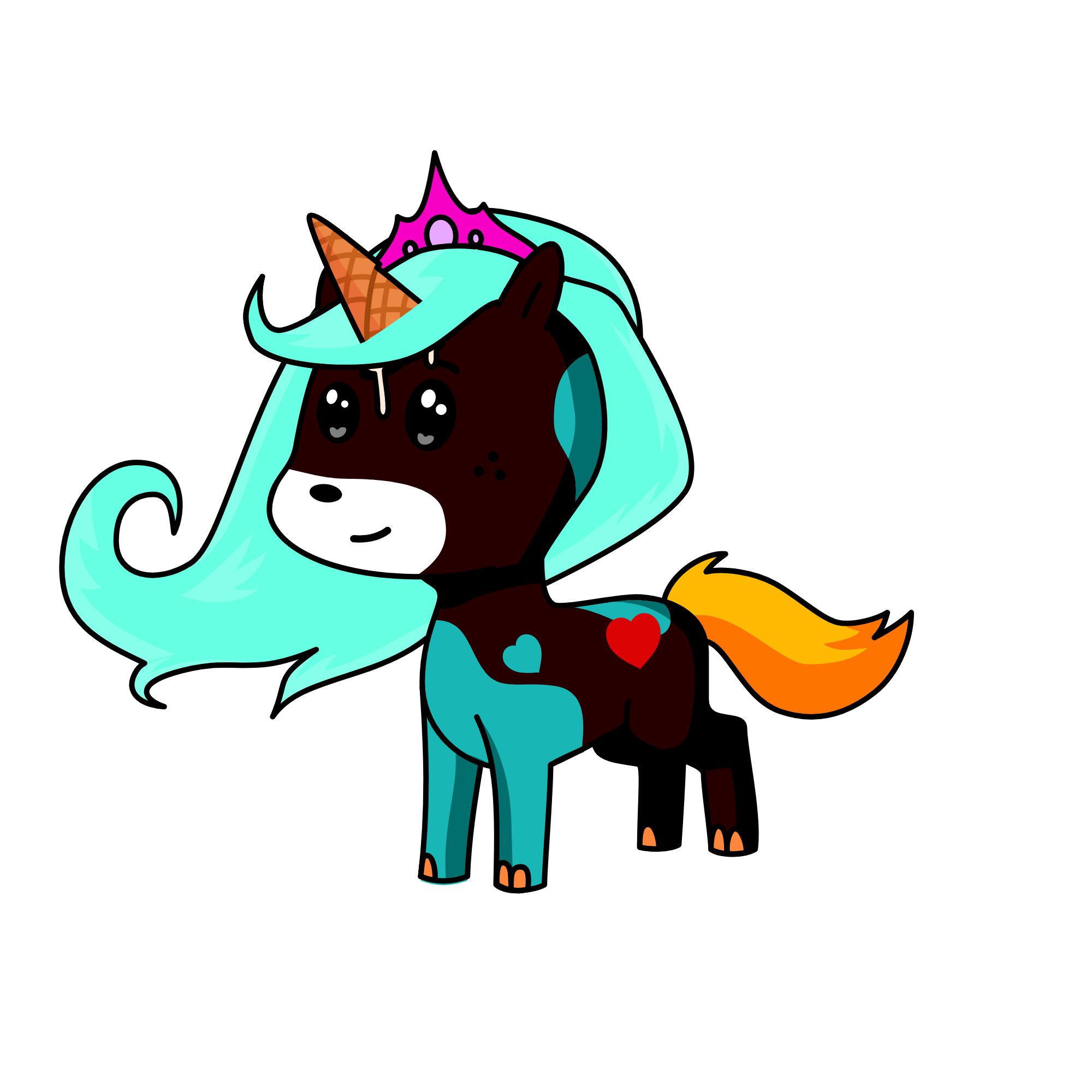 U, the unicorn