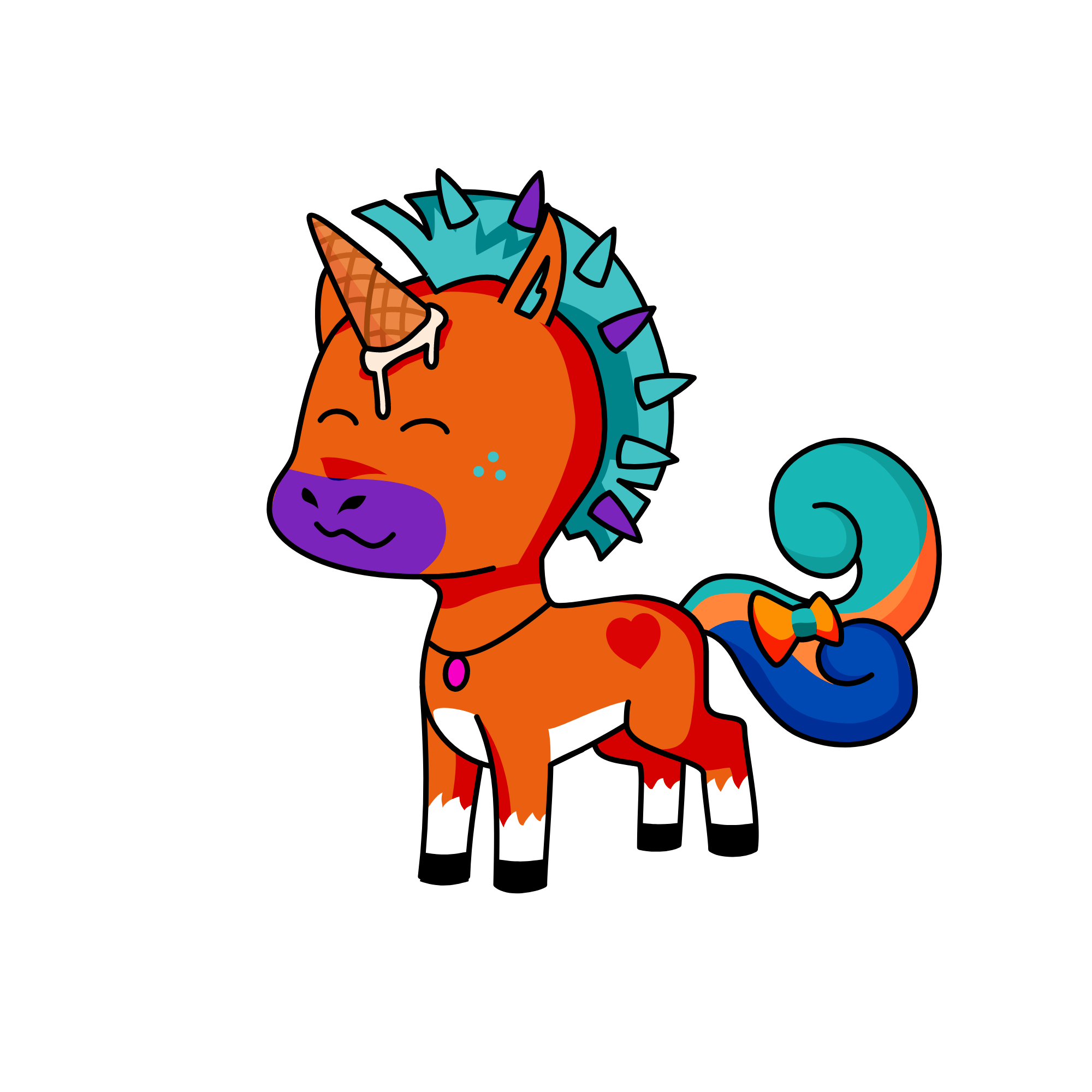 Zv, the unicorn