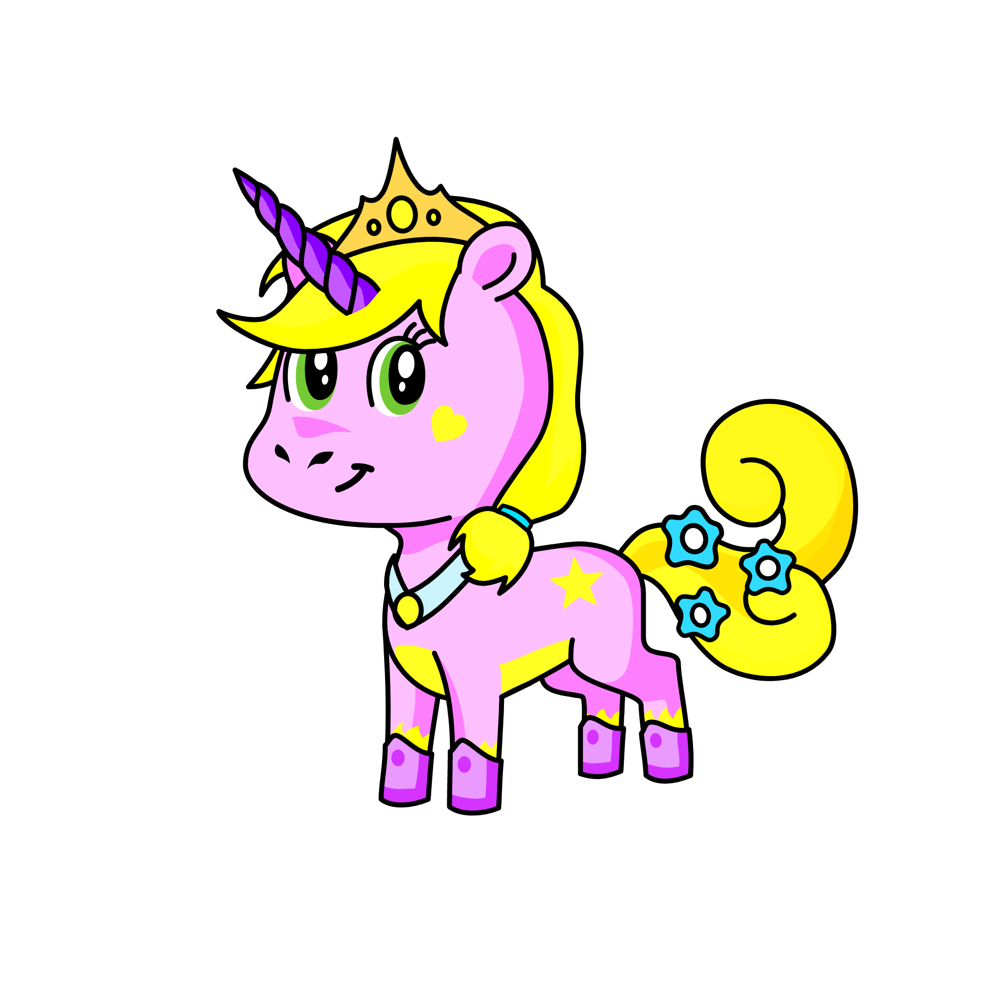 spring, the unicorn