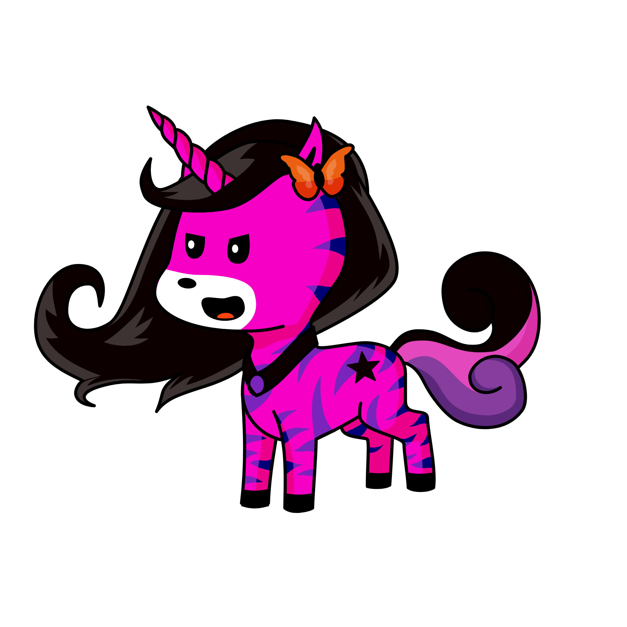 Luna Shadow, the unicorn