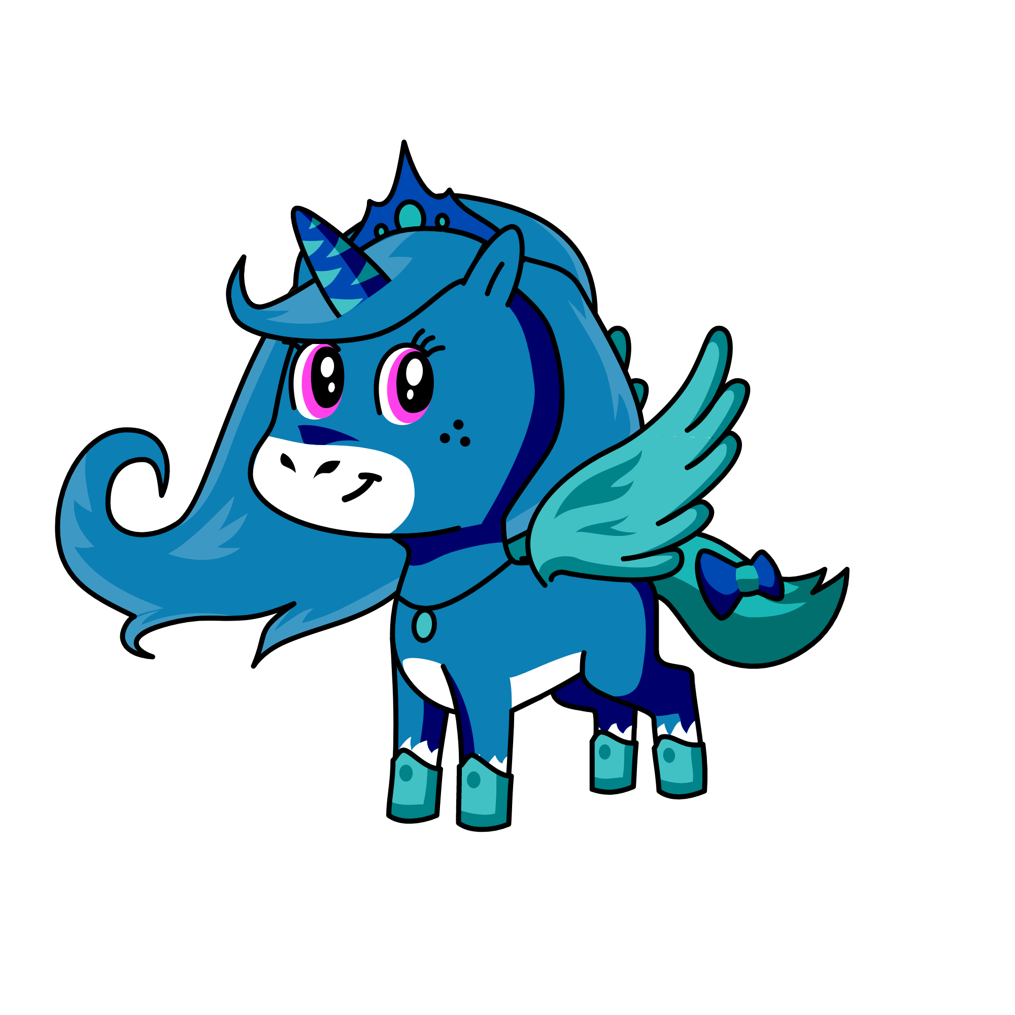 Ariel, the unicorn