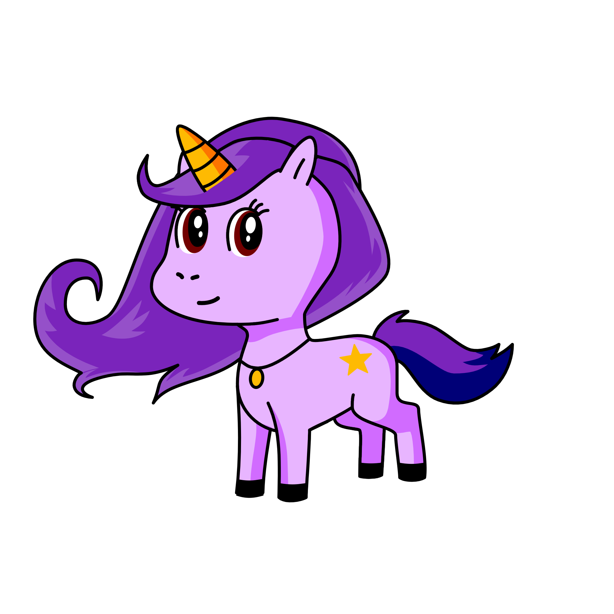 Twilight, the unicorn
