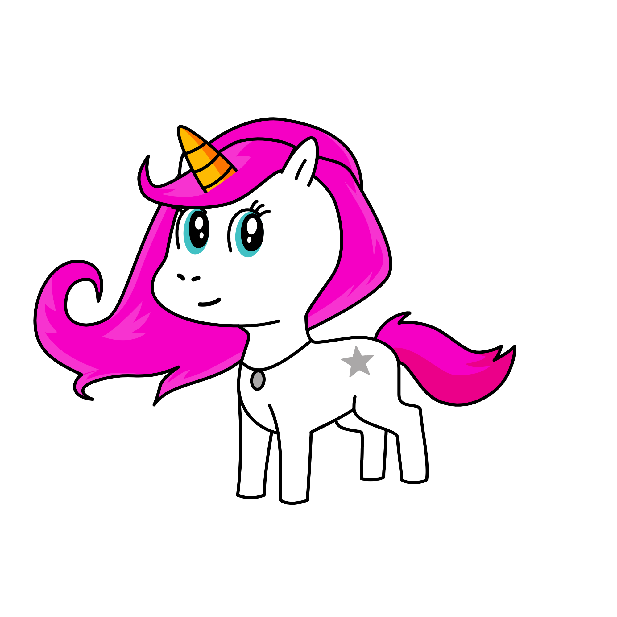 Shimmer, the unicorn