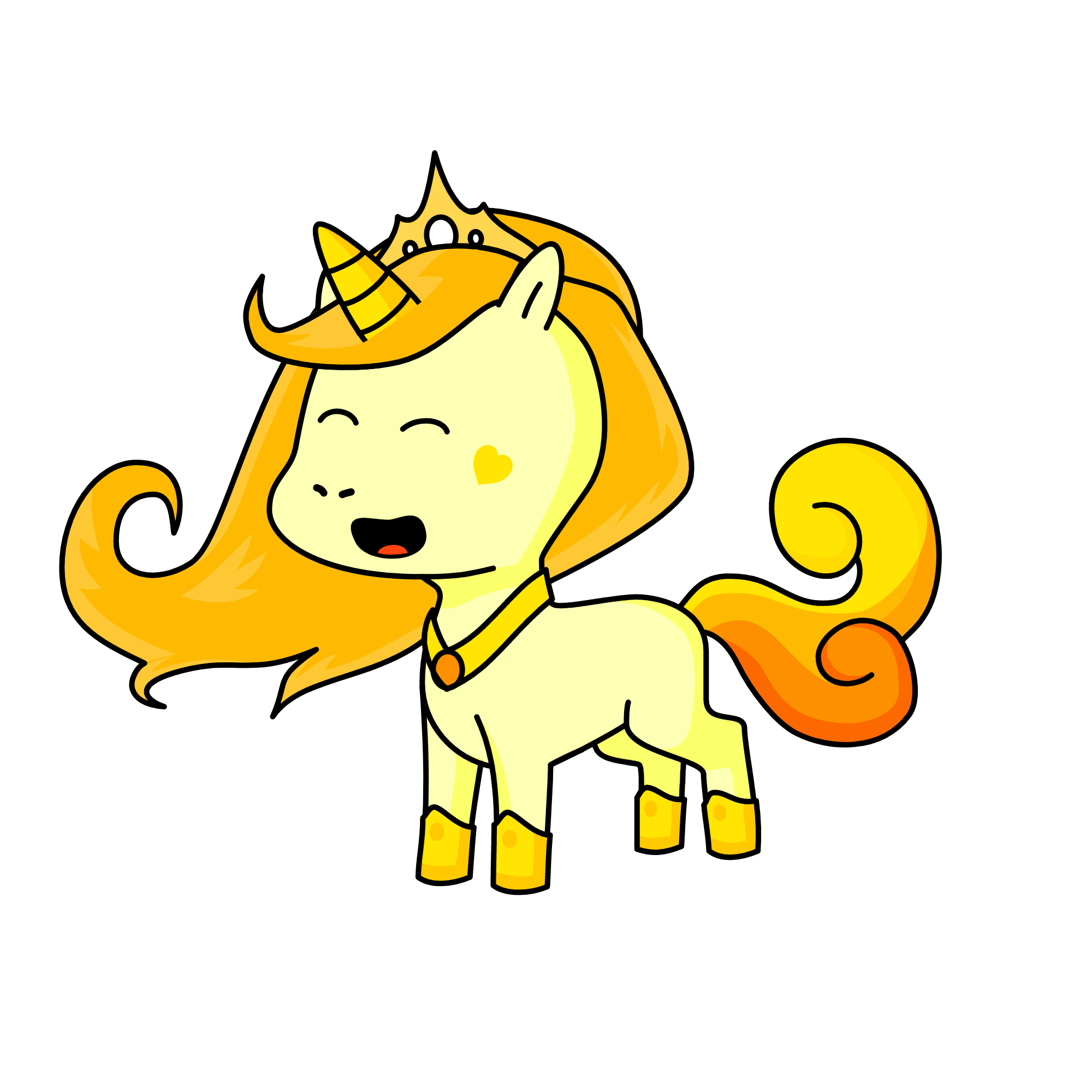 Sunny, the unicorn
