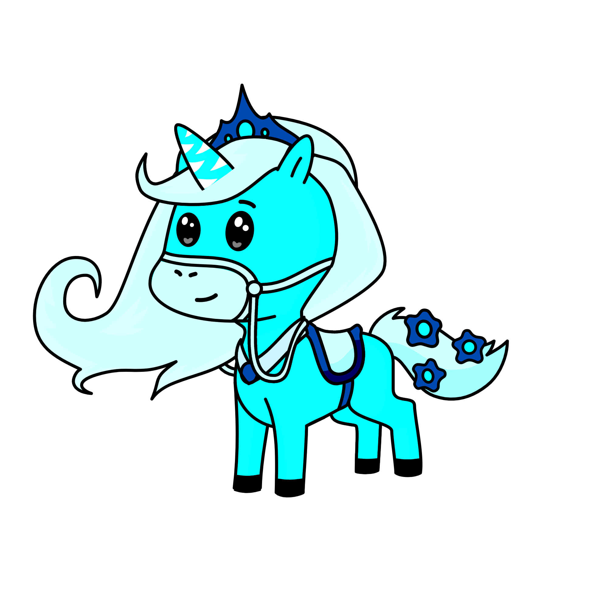 snow, the unicorn