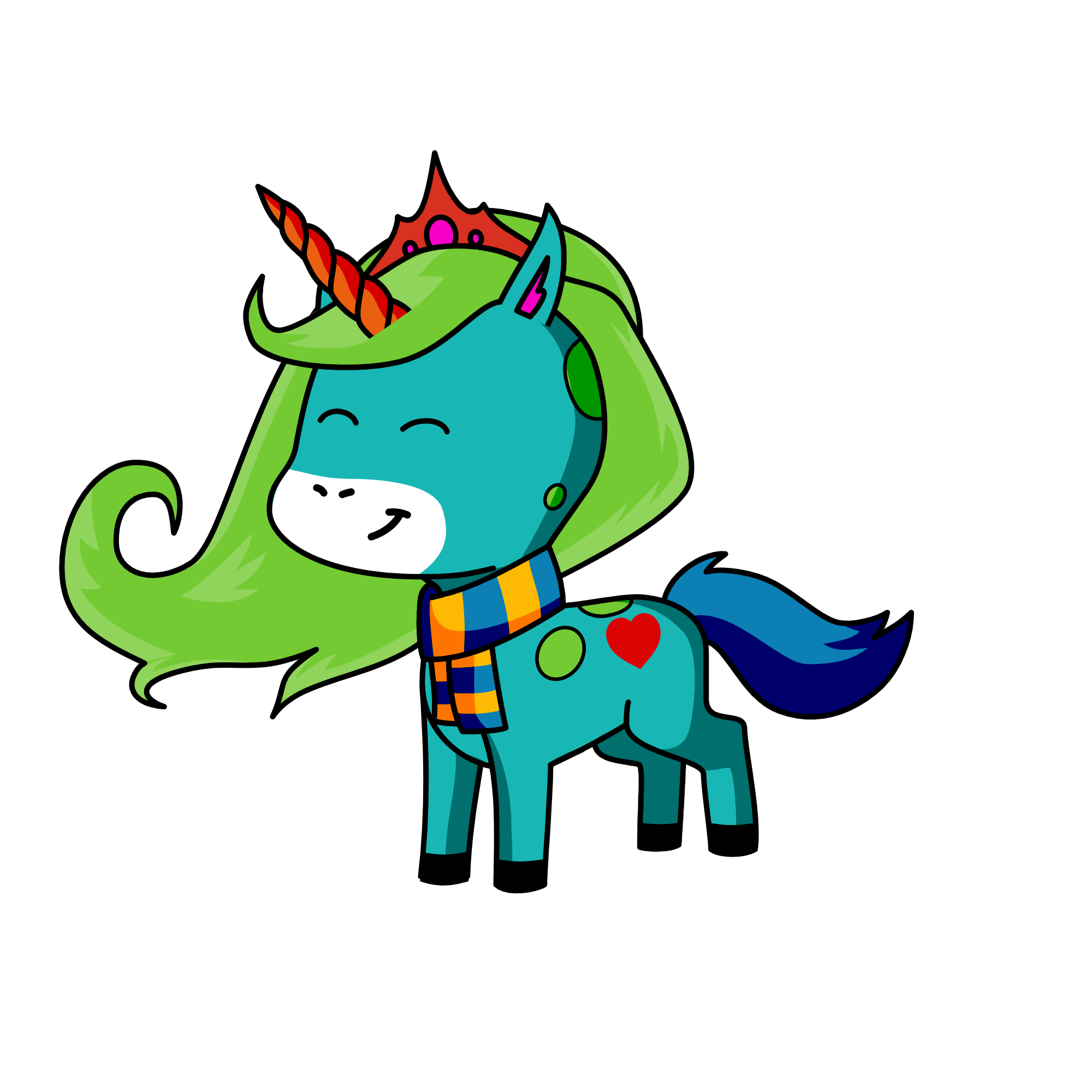 Mornin darlin, the unicorn