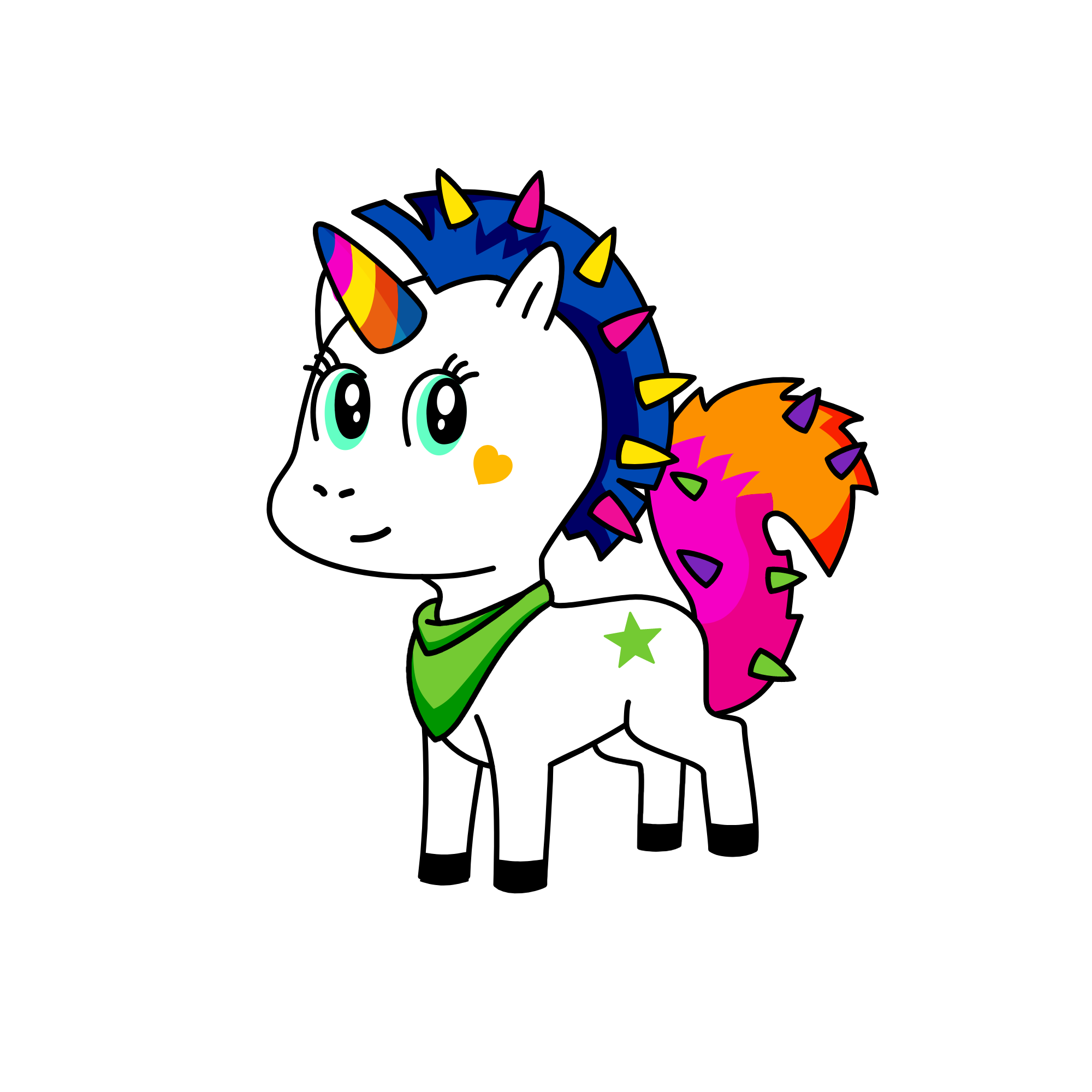 evreething, the unicorn