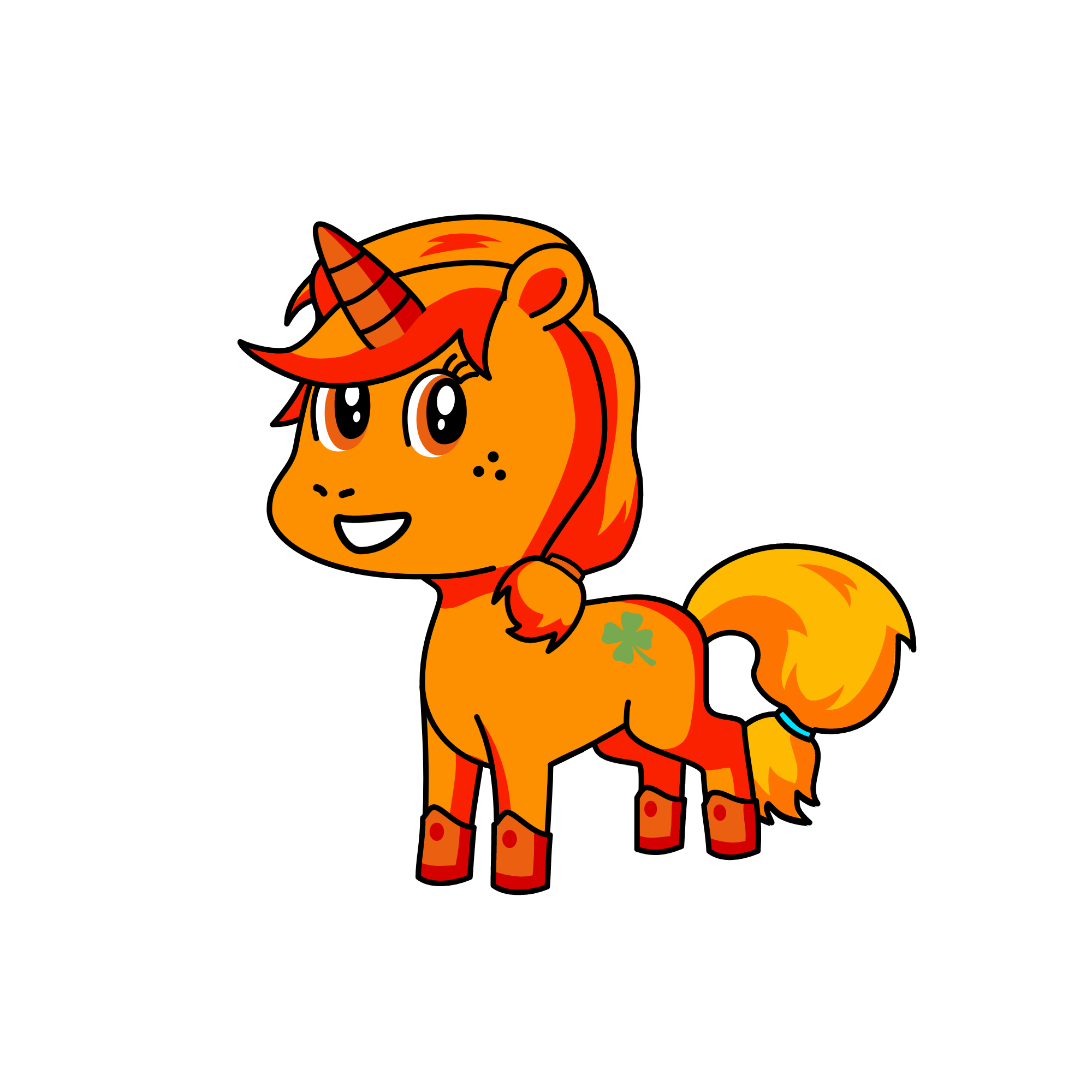 applejack, the unicorn