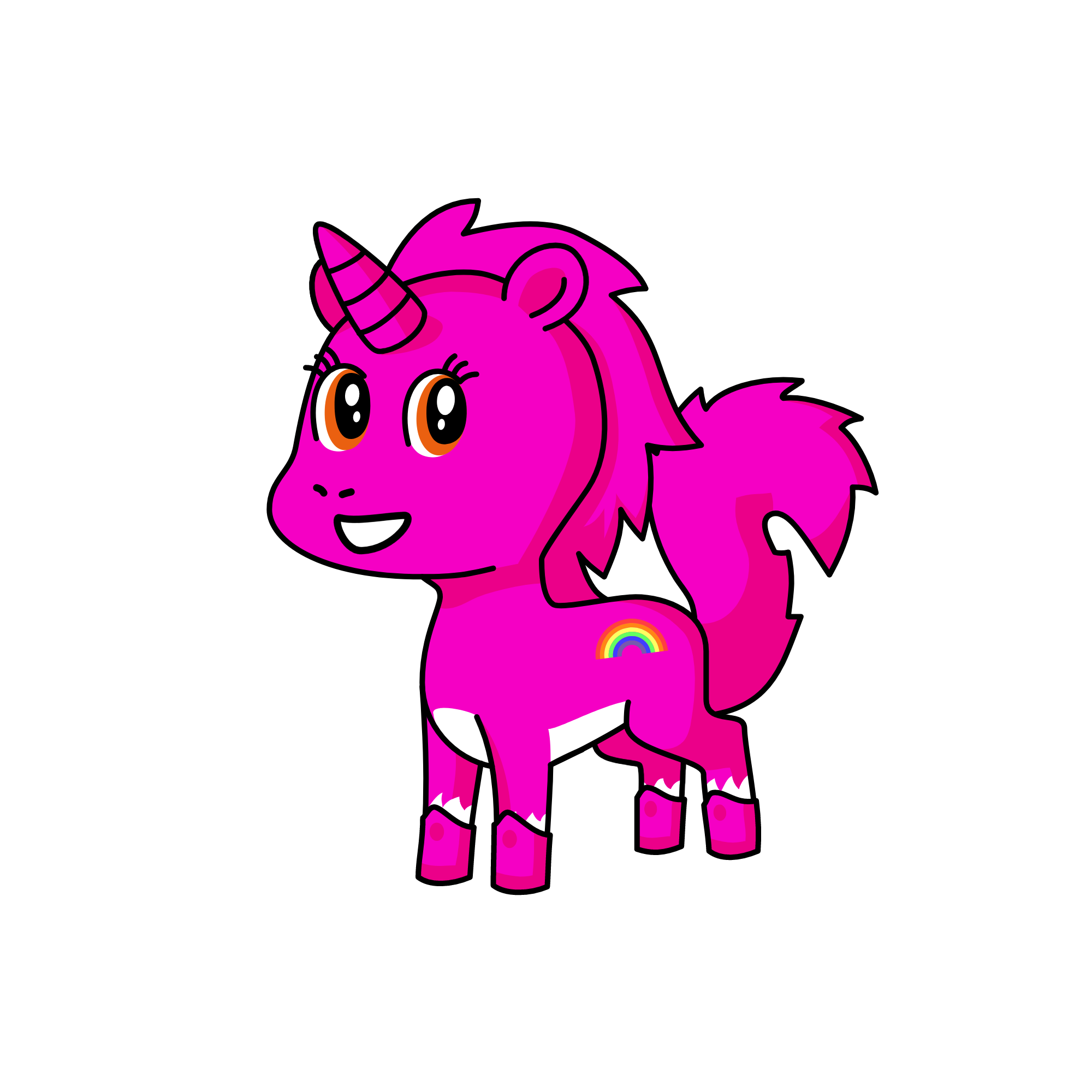 pinkiepie, the unicorn