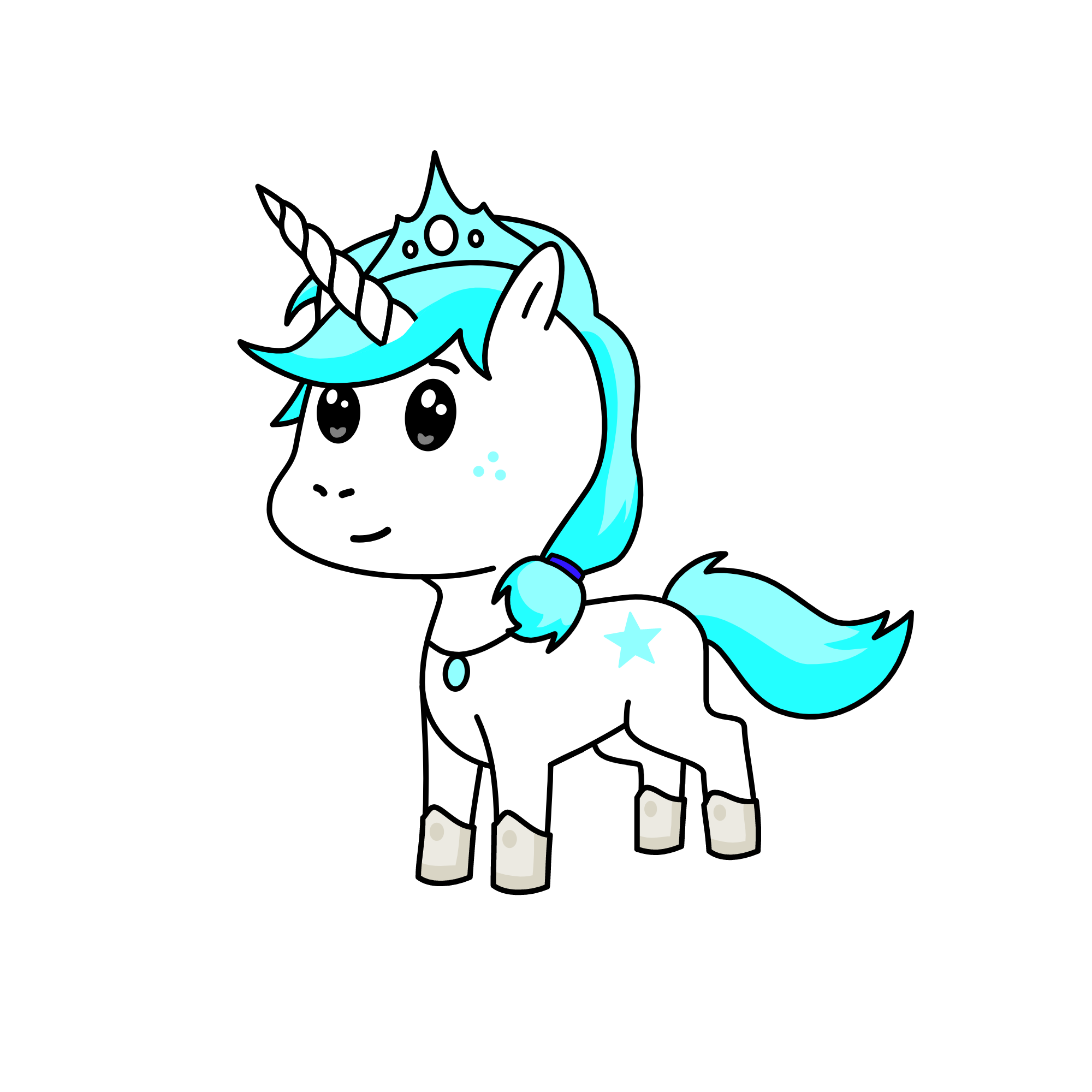 icy, the unicorn
