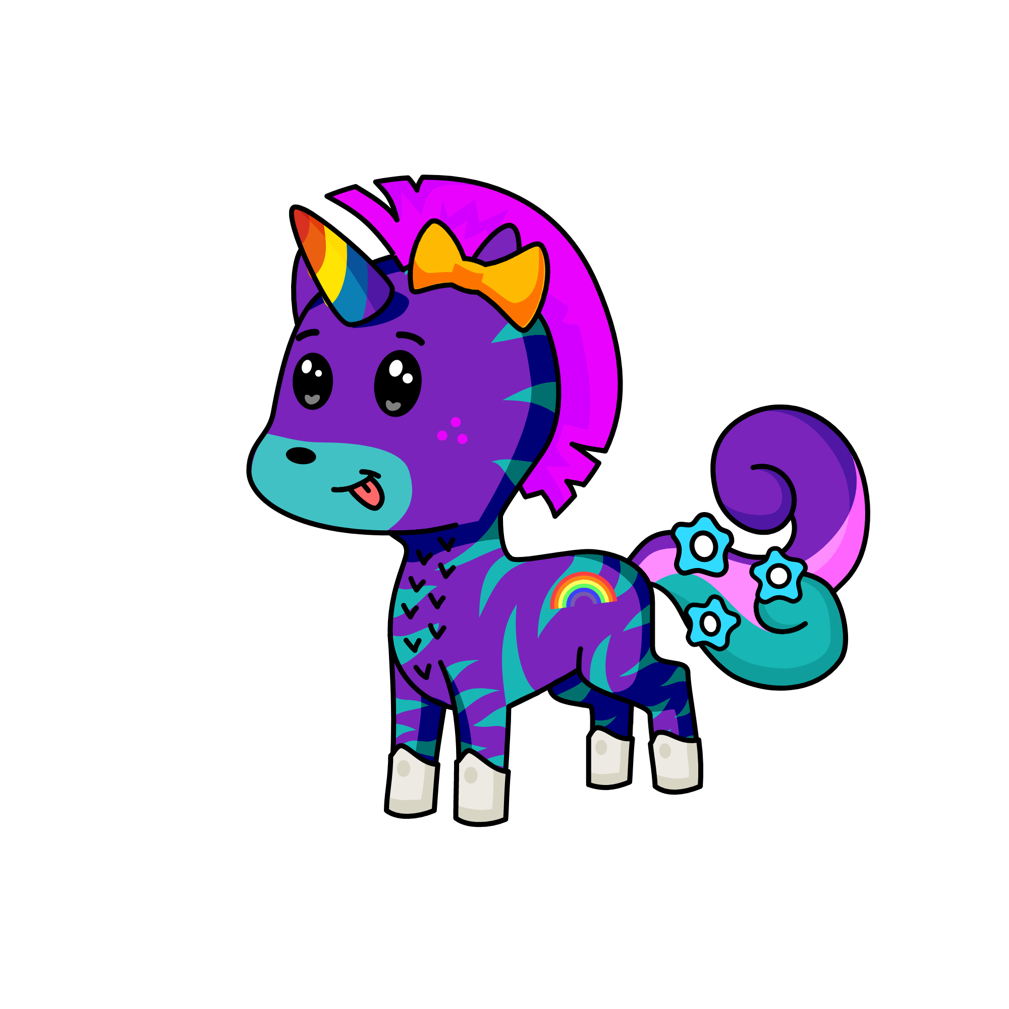 Pia, the unicorn