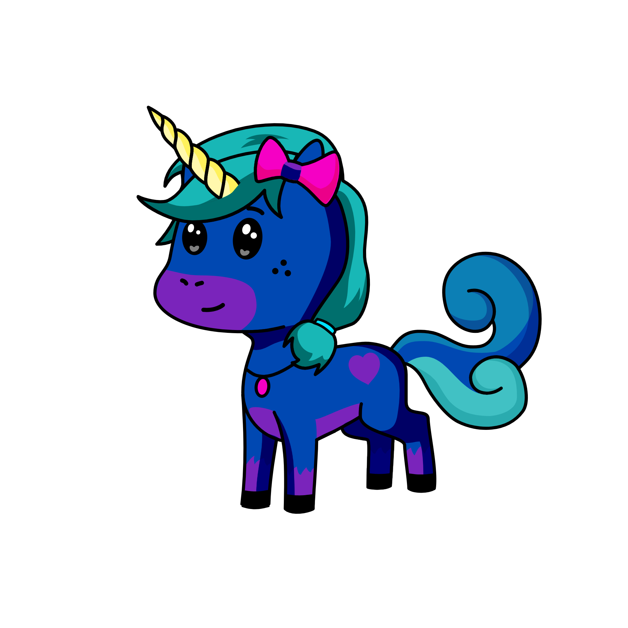 rainbow, the unicorn