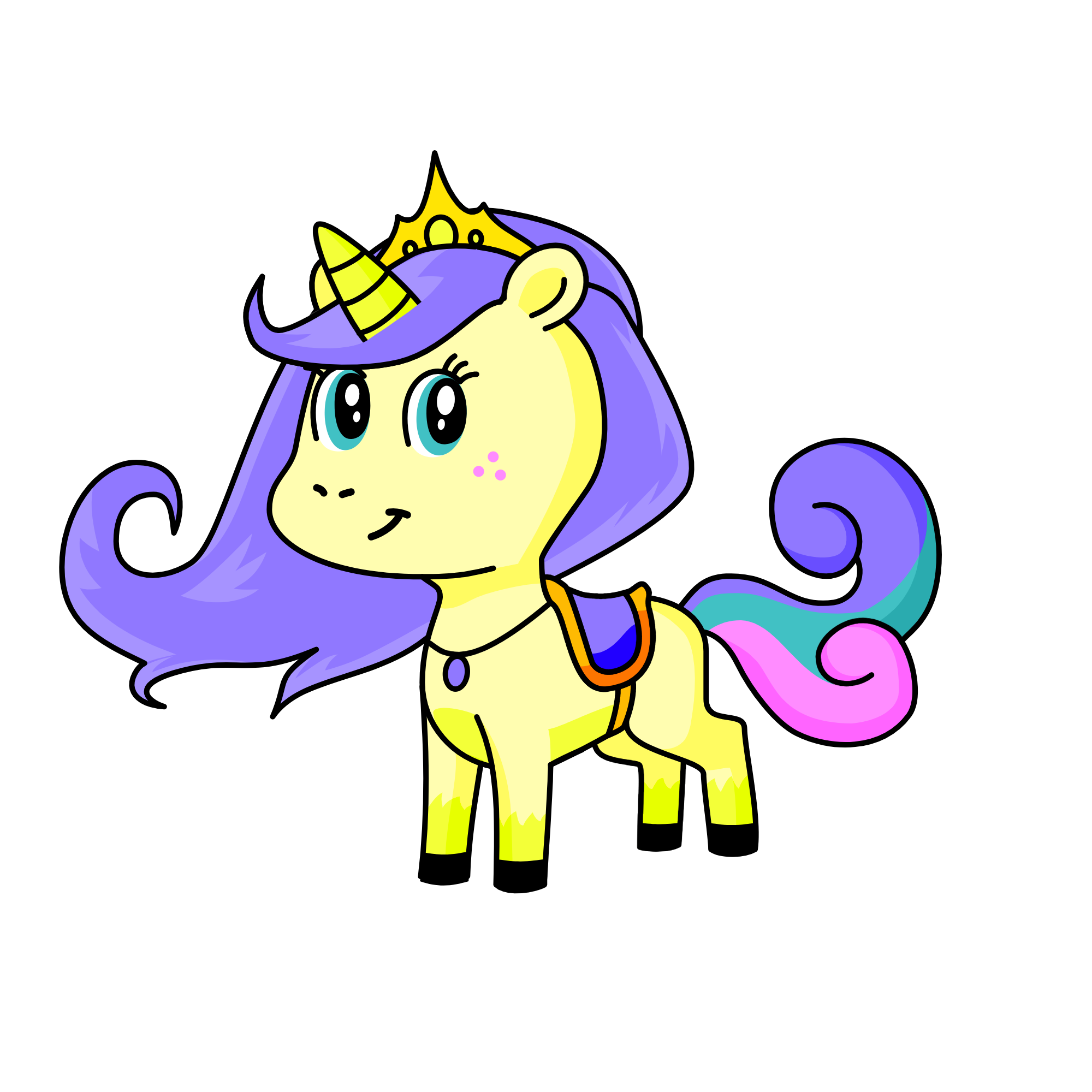 Crystal Snow, the unicorn