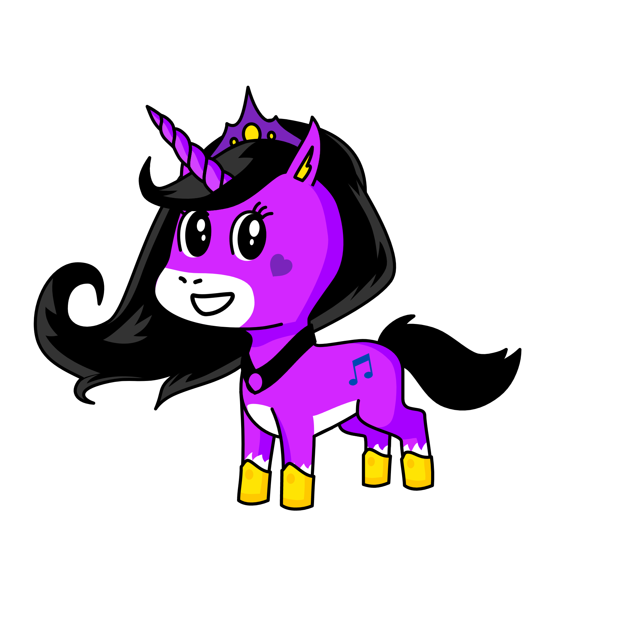 Jade, the unicorn