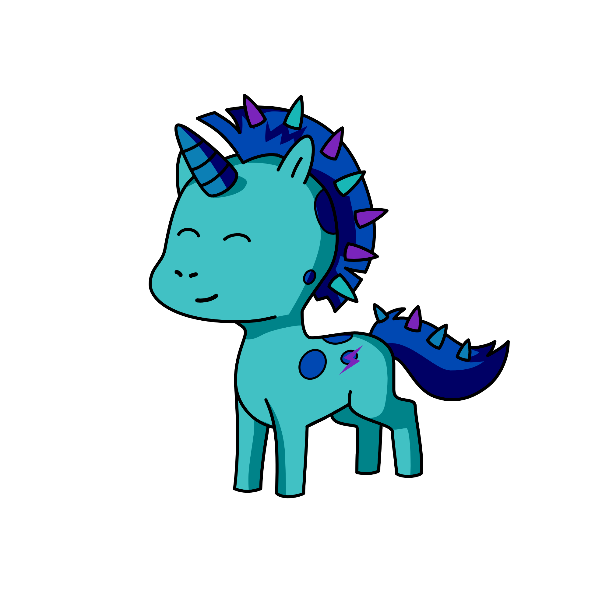 Snow doth, the unicorn