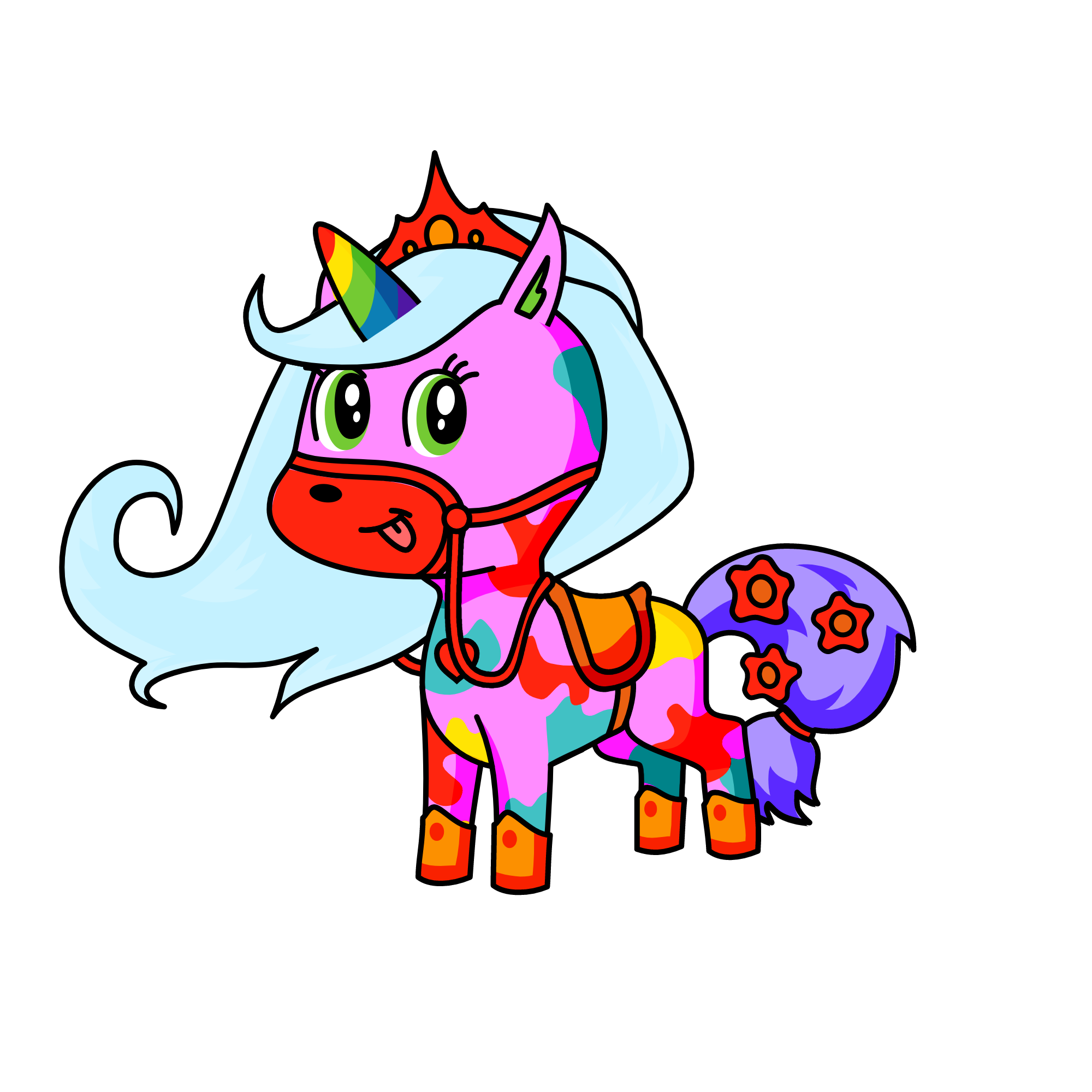 Diamond, the unicorn