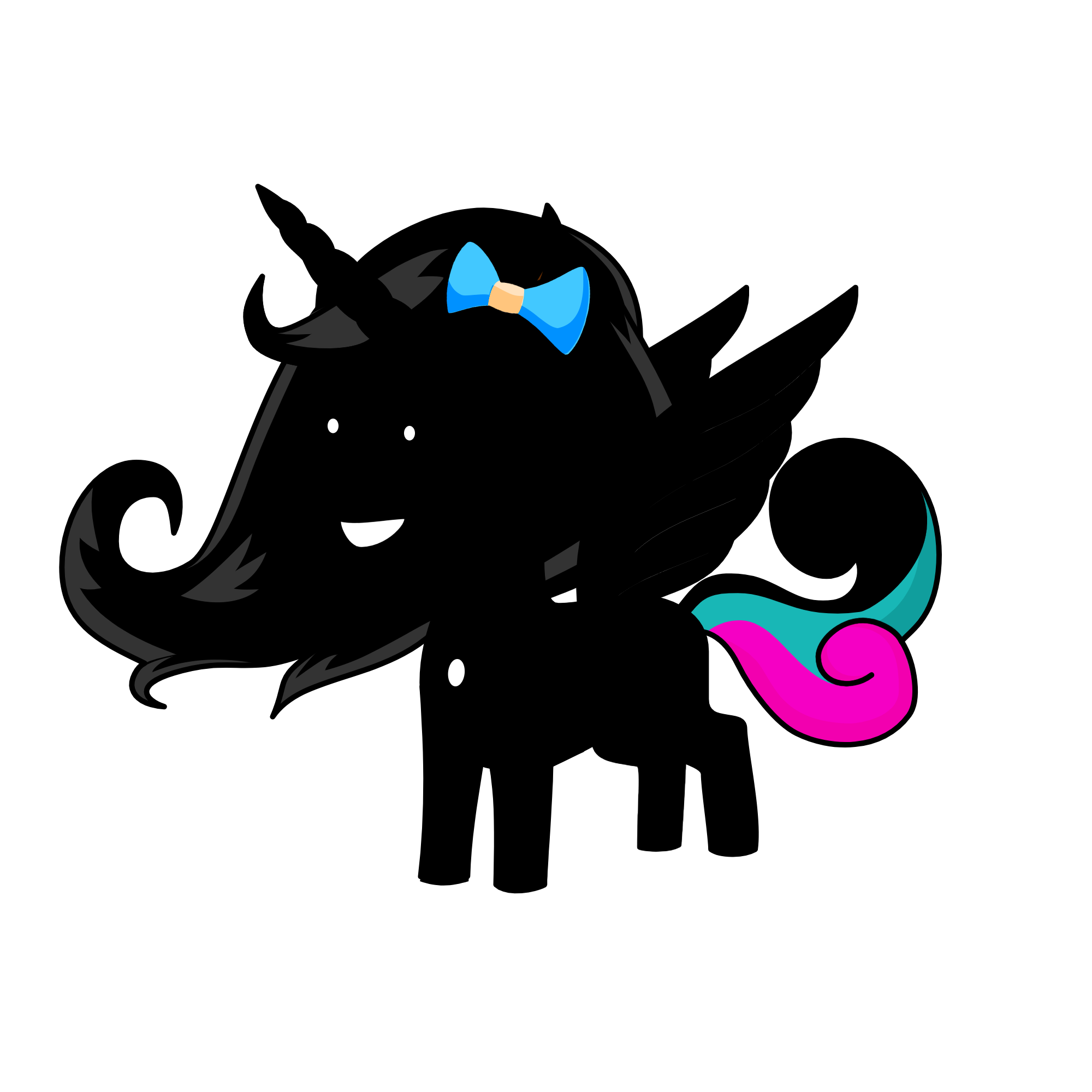 Dark me(nightmare), the unicorn