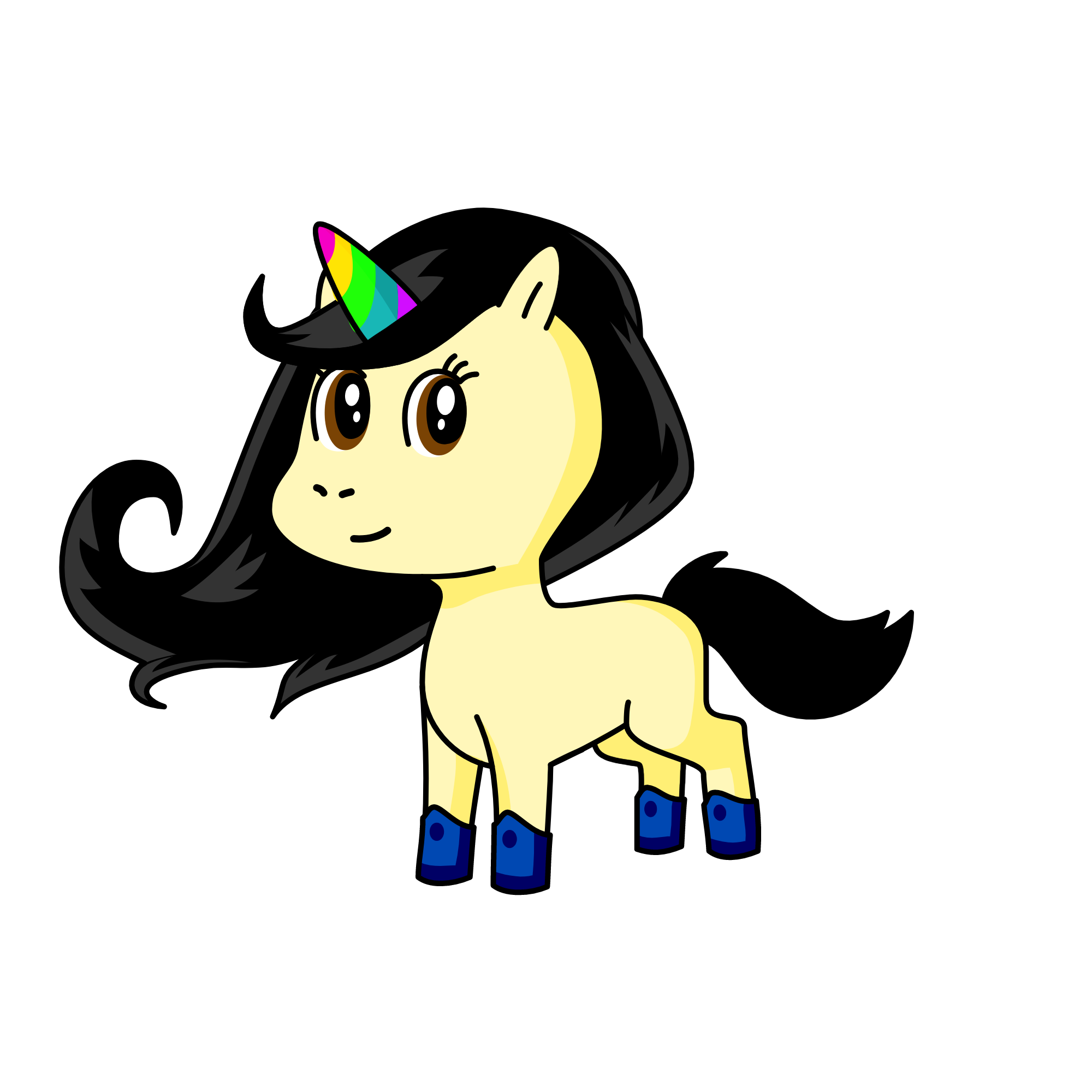 Shanzay, the unicorn