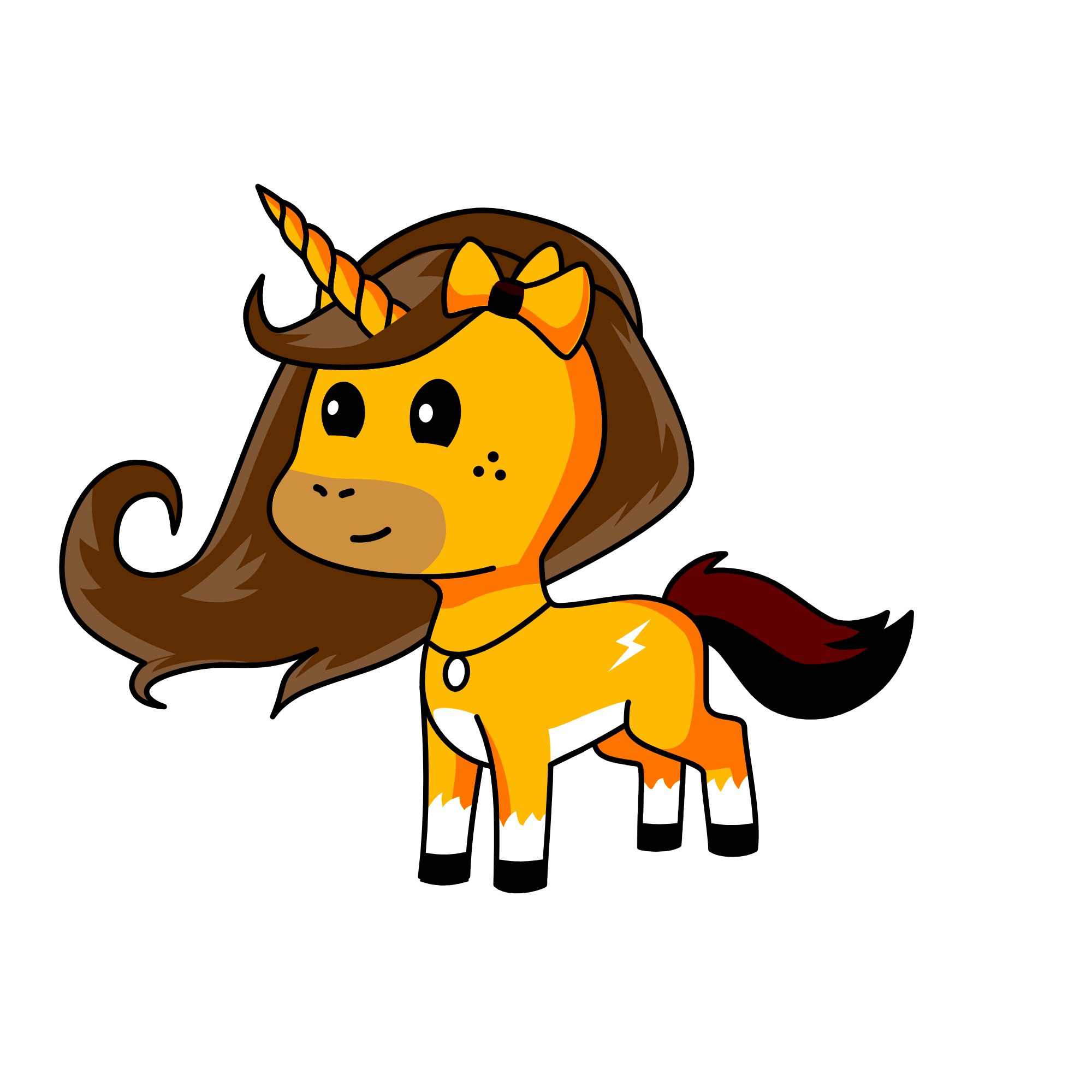 Luna, the unicorn