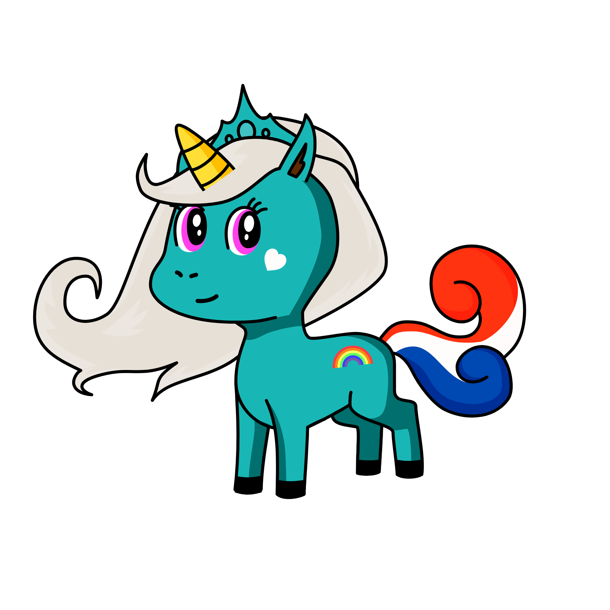 Loona grl, the unicorn