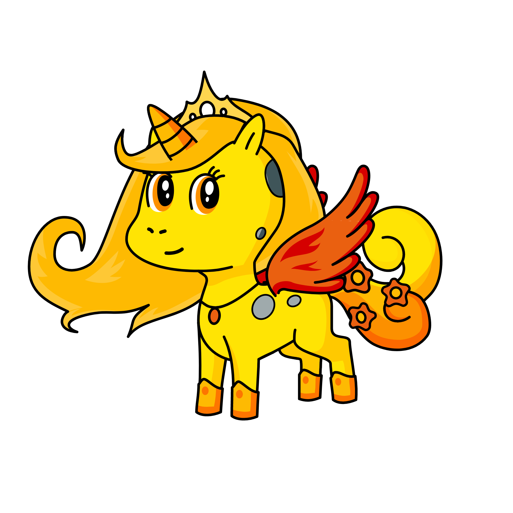 YELLOWISH, the unicorn