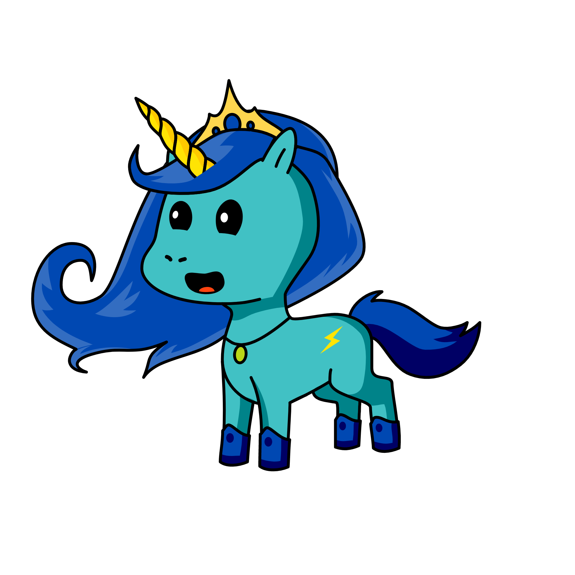 moon nithe, the unicorn