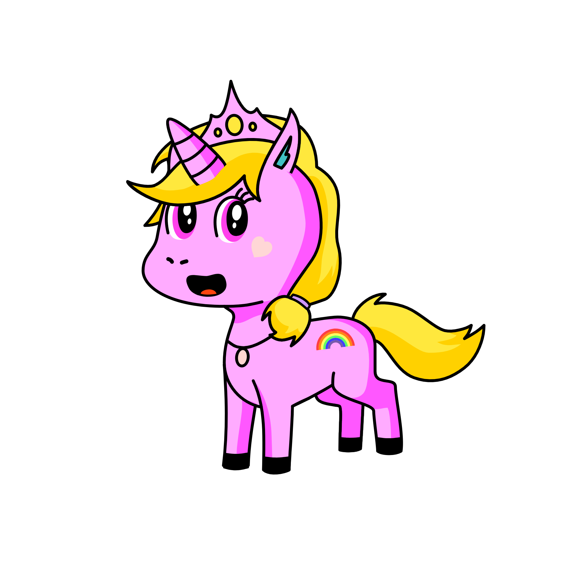 Rose, the unicorn