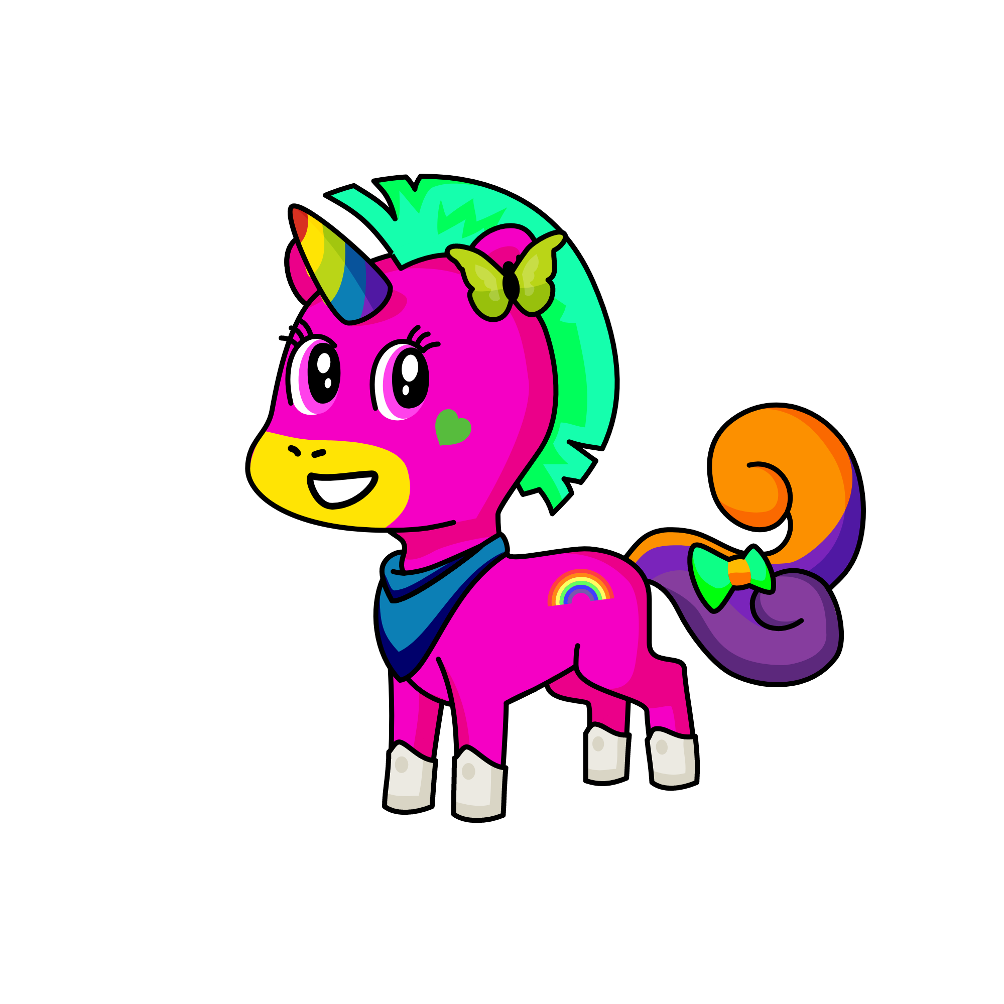 CORNY, the unicorn