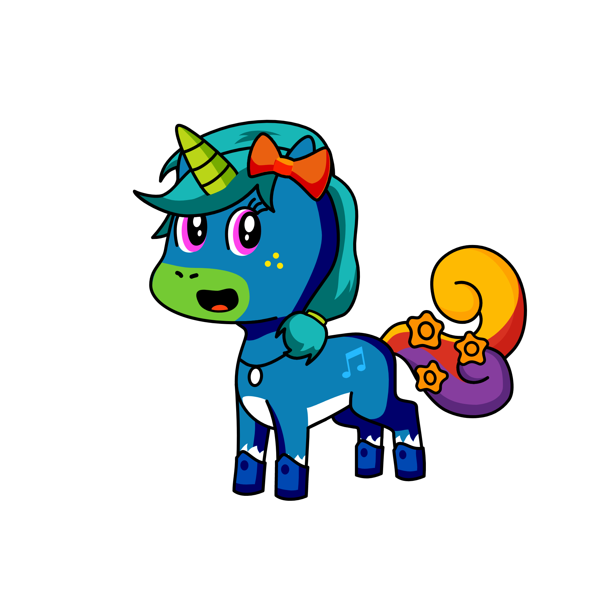 STAR LIGHT, the unicorn