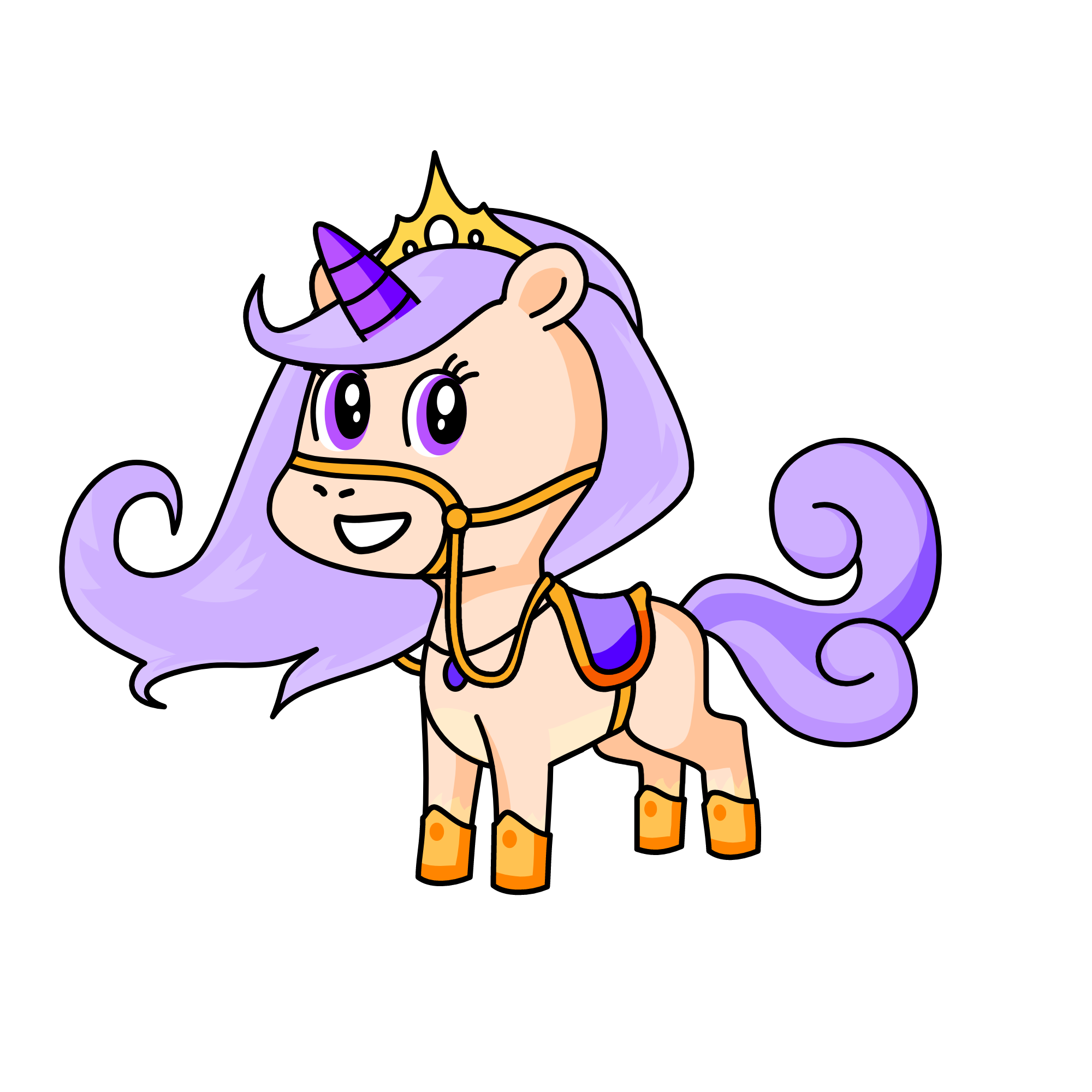 Crystal Snow, the unicorn