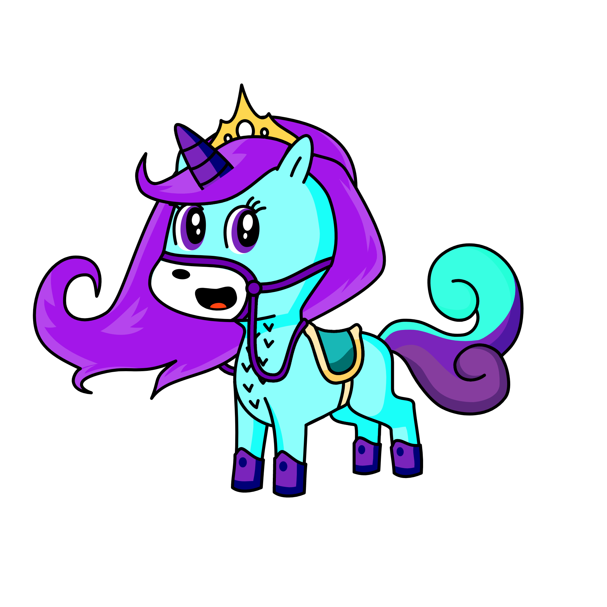 dark, the unicorn