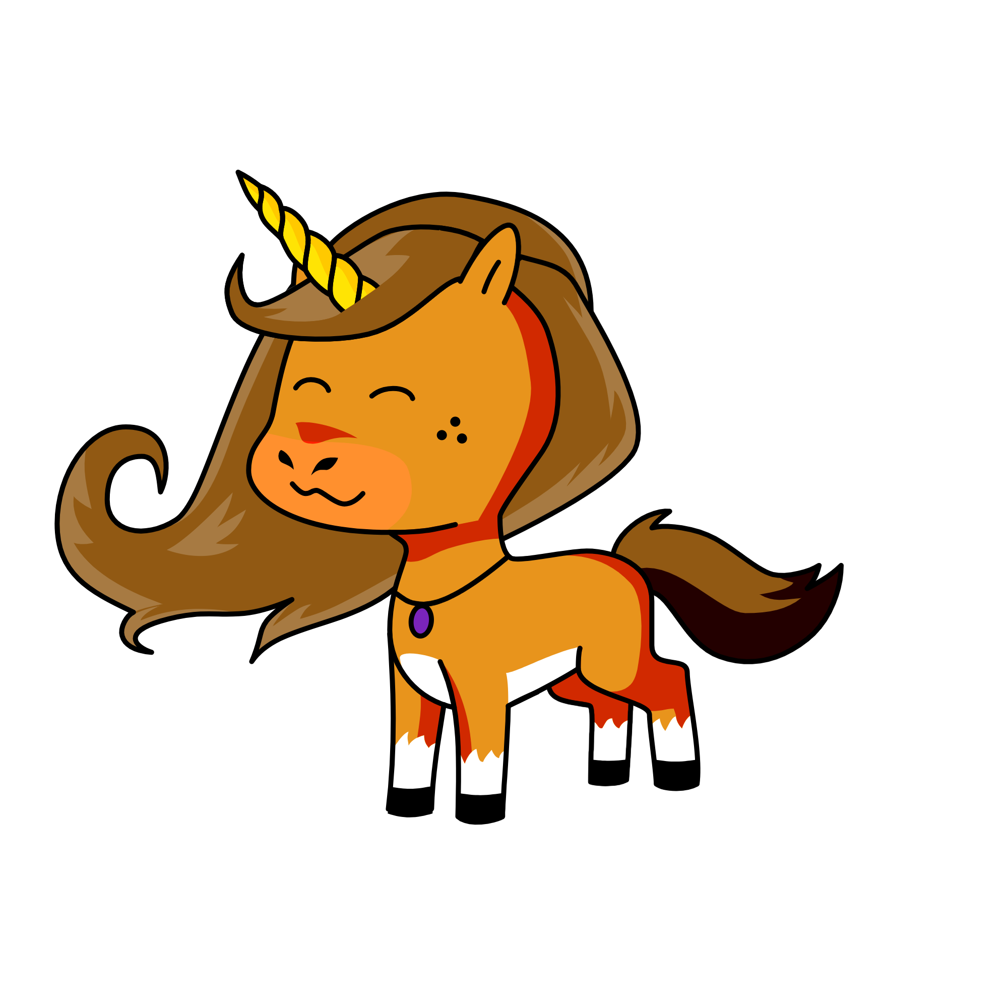 Necky, the unicorn
