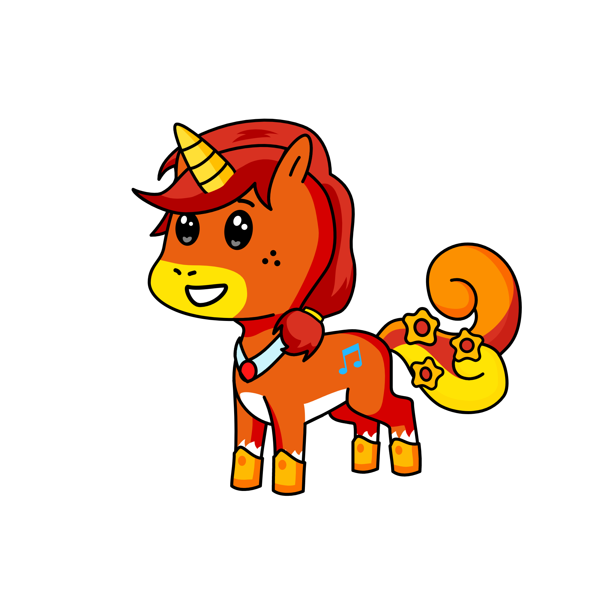 Ladove, the unicorn
