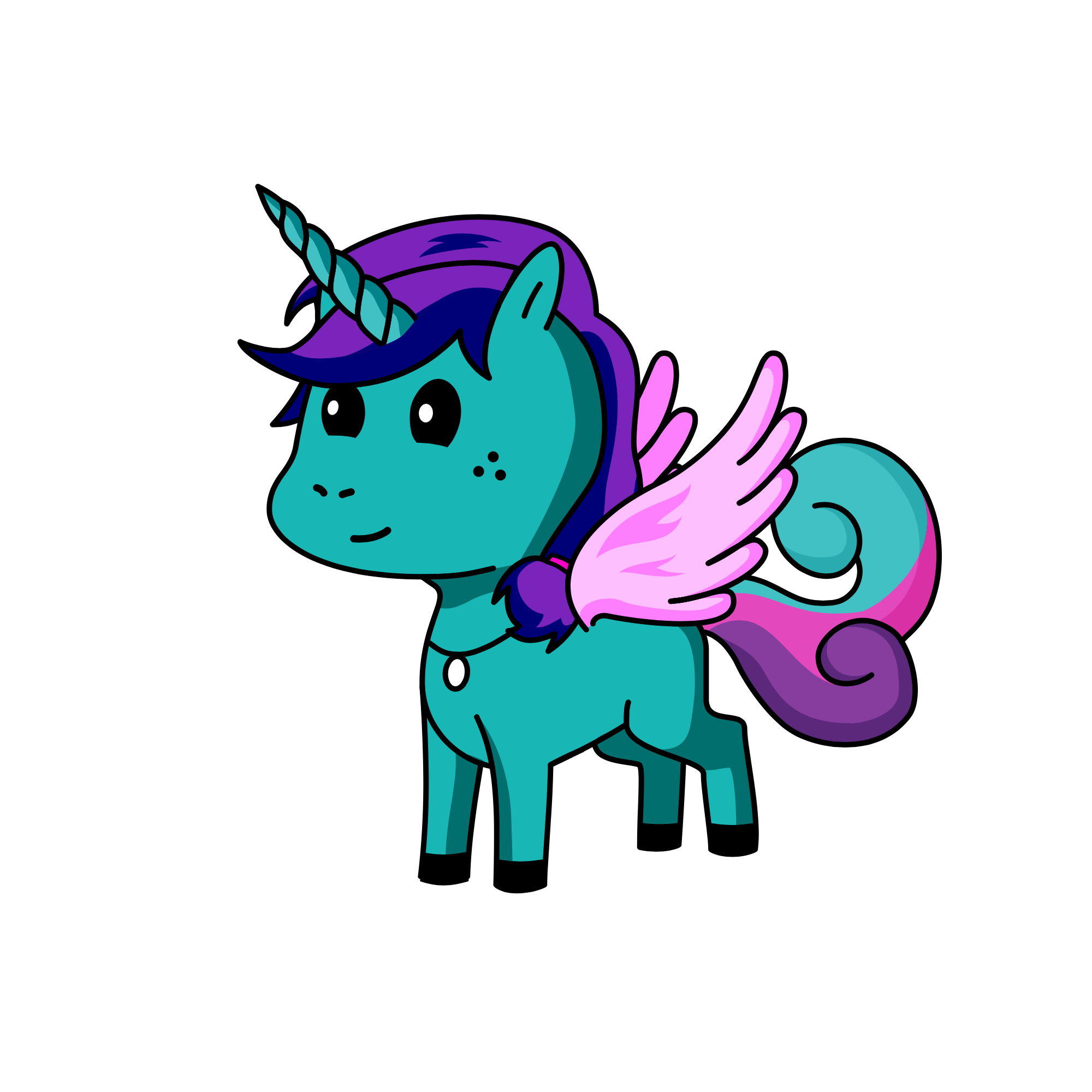 Skye, the unicorn