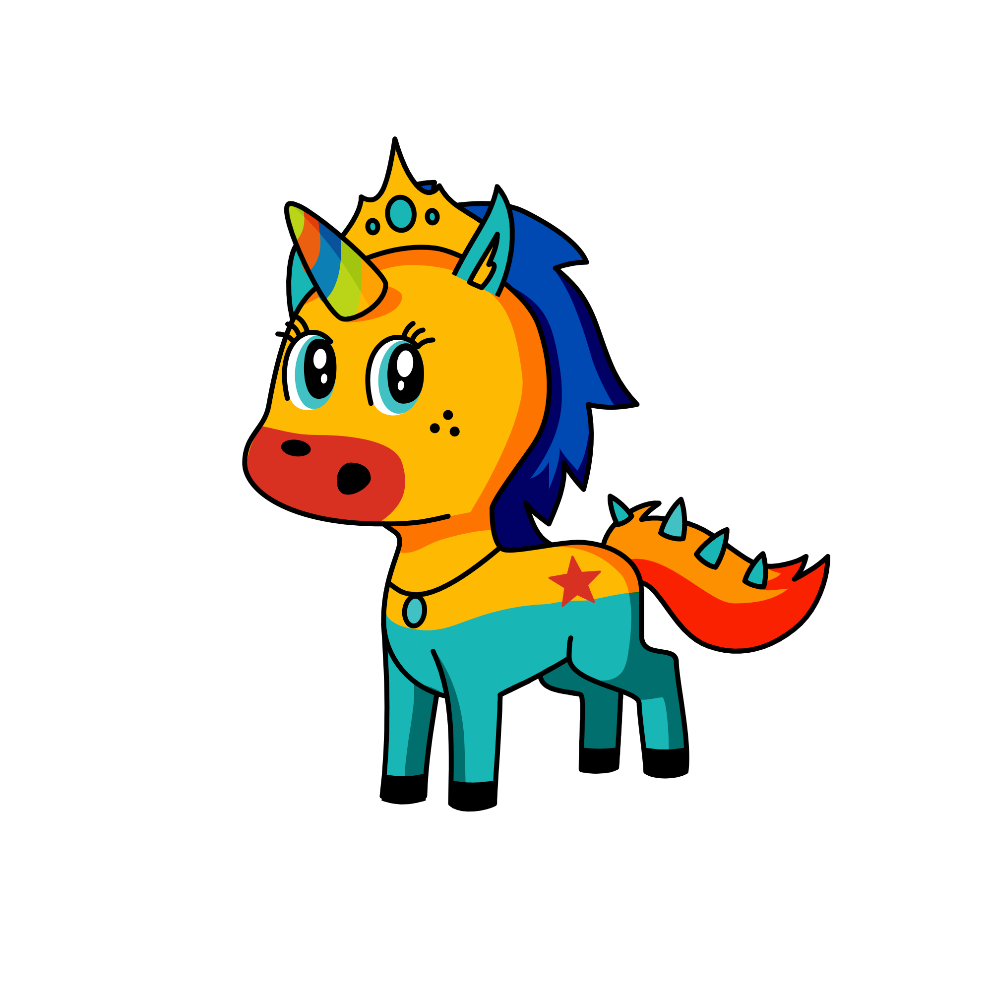 bff, the unicorn