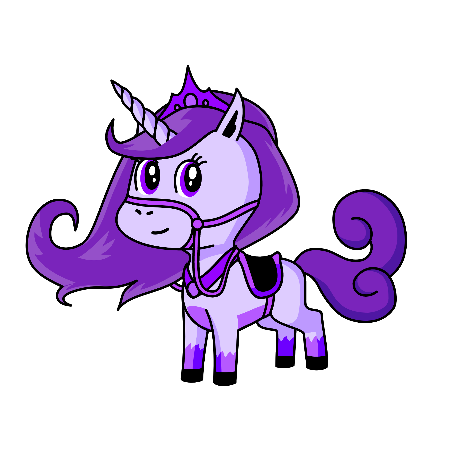 Grape, the unicorn