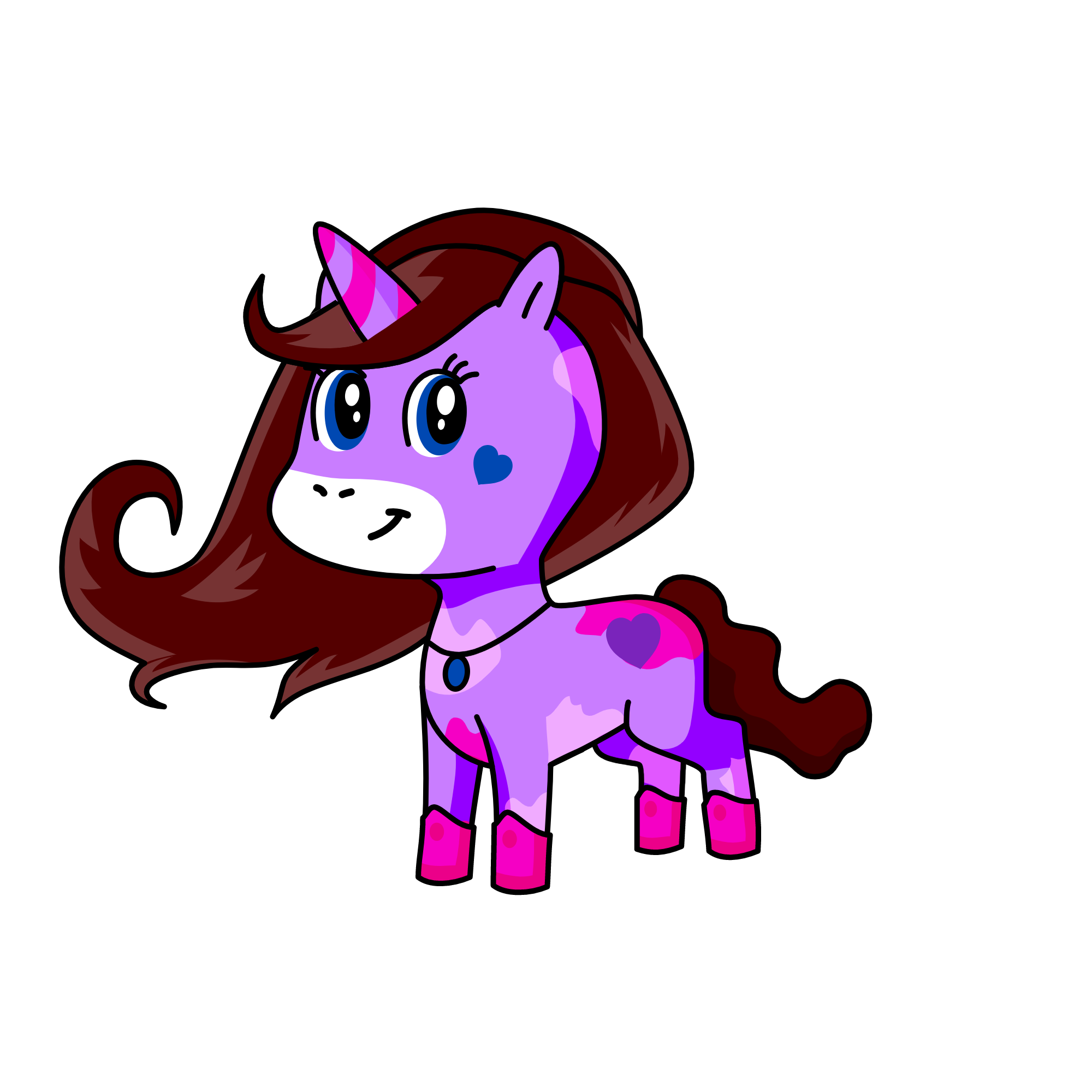 julia, the unicorn