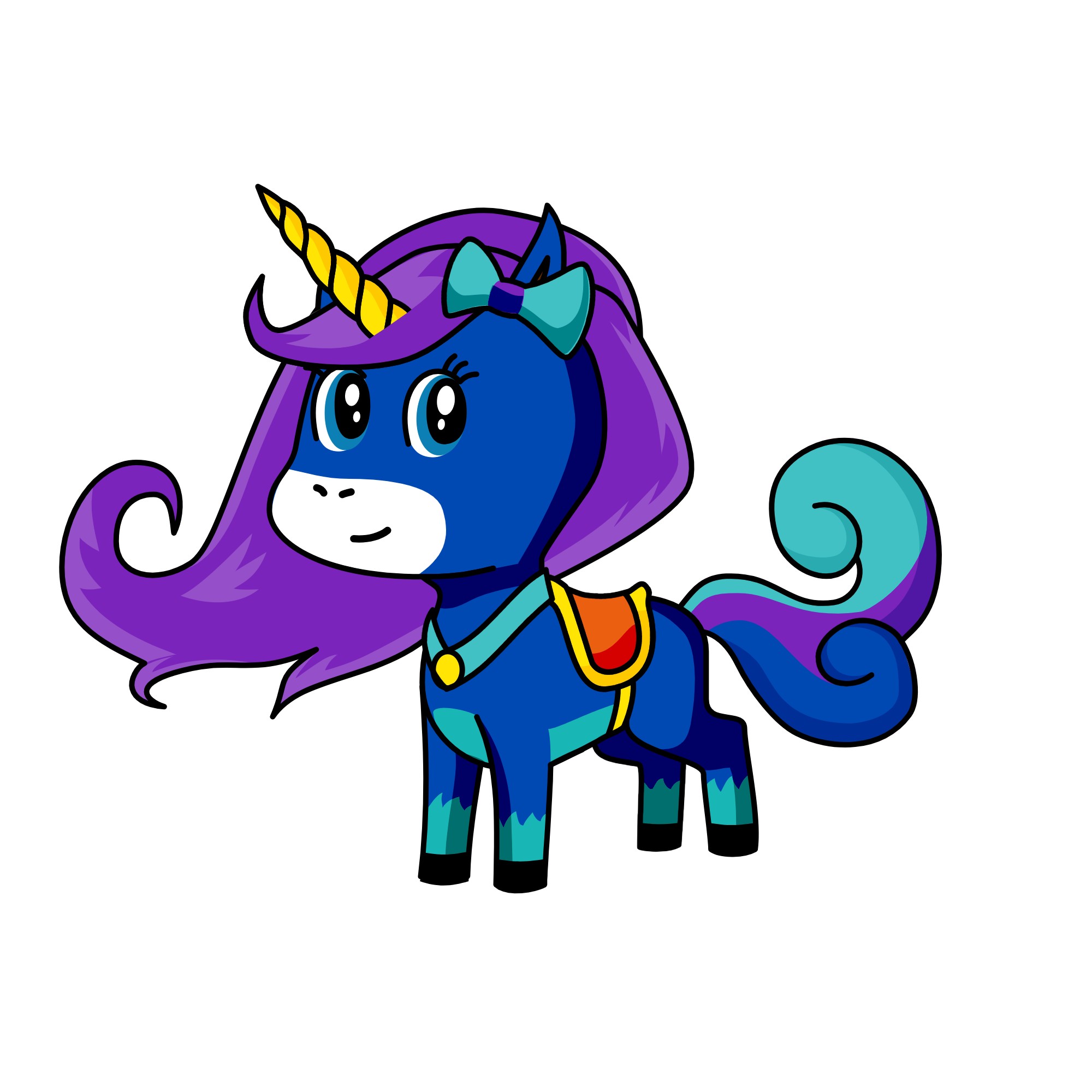 Flash, the unicorn