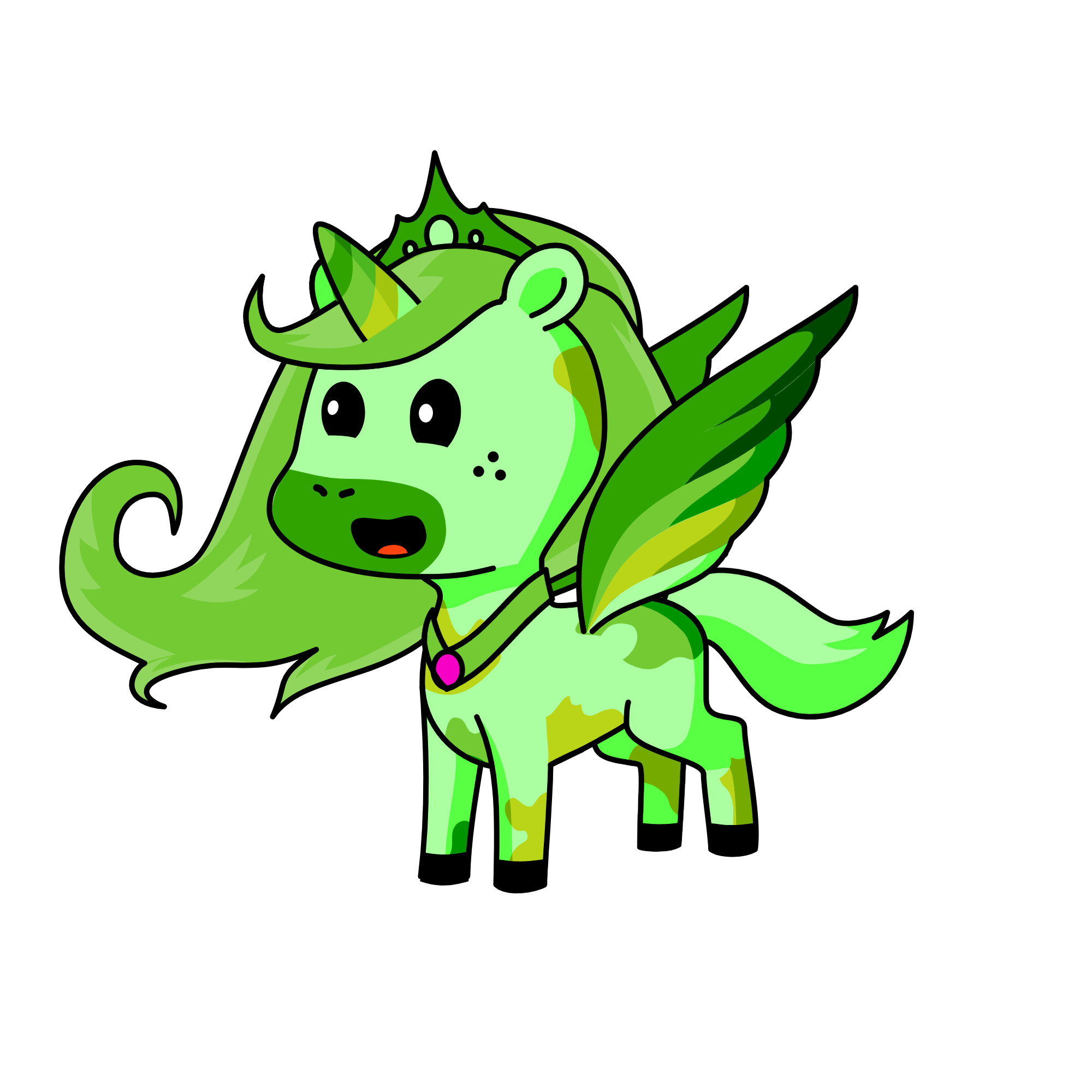 flora, the unicorn